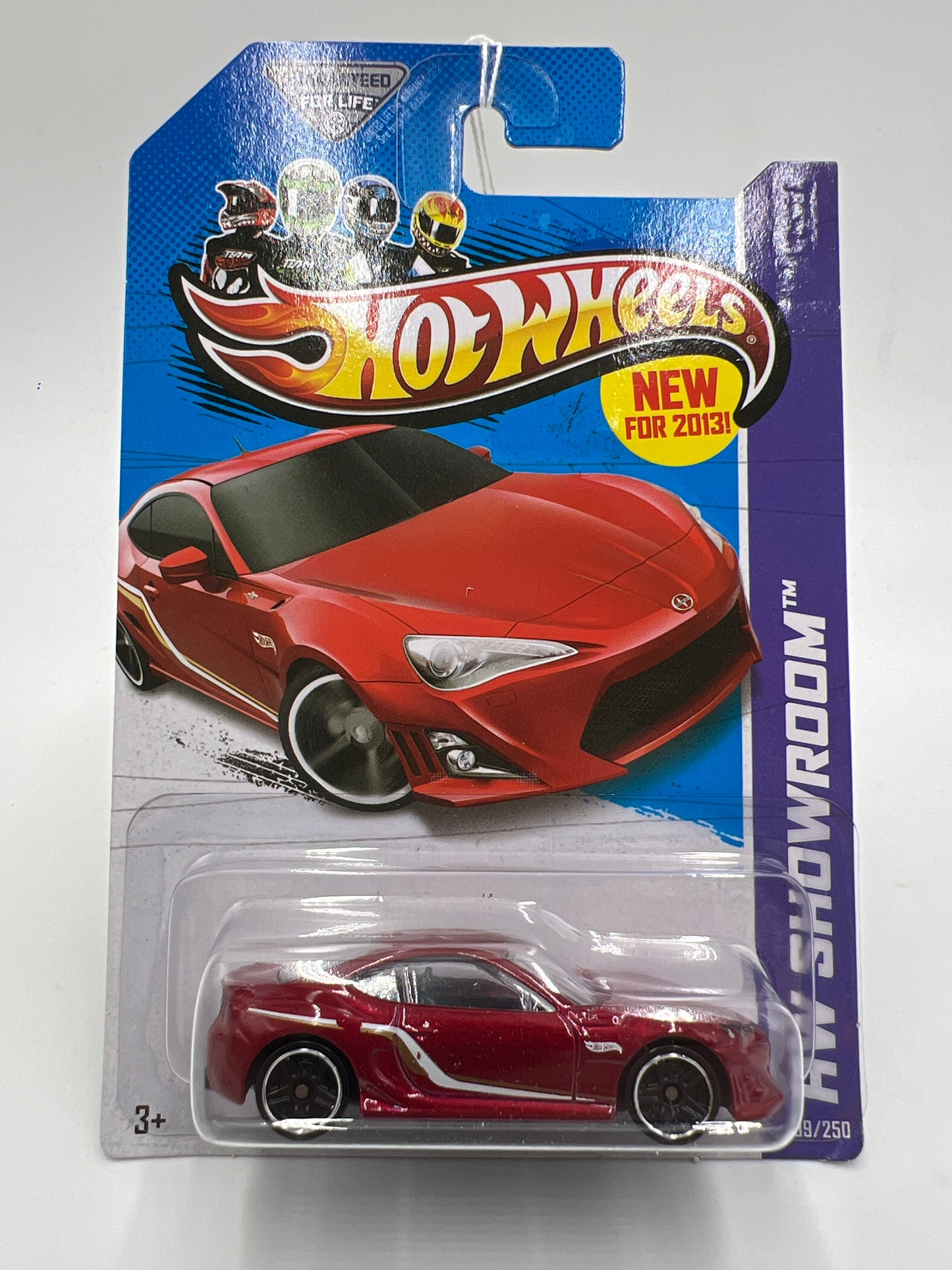 2013 Hot Wheels Showroom #199 Scion FR-S Red SR
