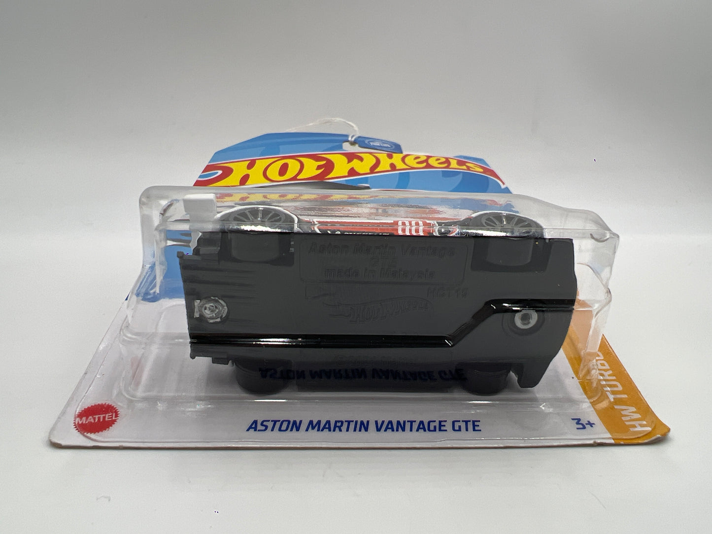 2023 Hot Wheels Turbo #98 Aston Martin Vantage GTE White Gulf 106B