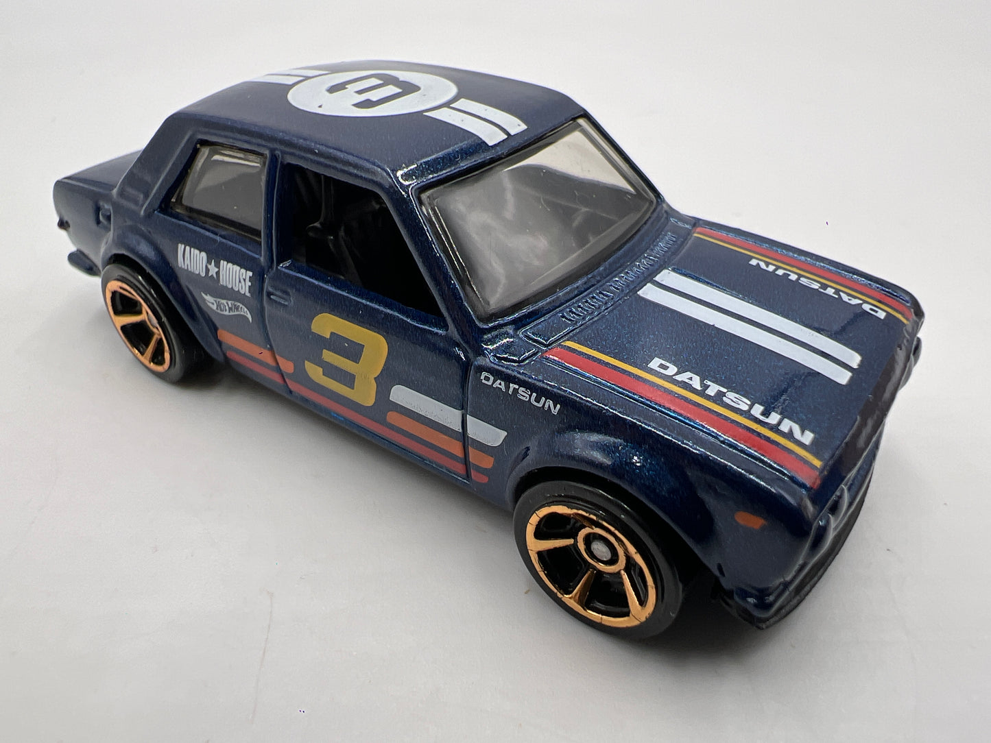 2022 Hot Wheels Mystery Models Series 1 #3 Chase 71 Datsun 510 Blue