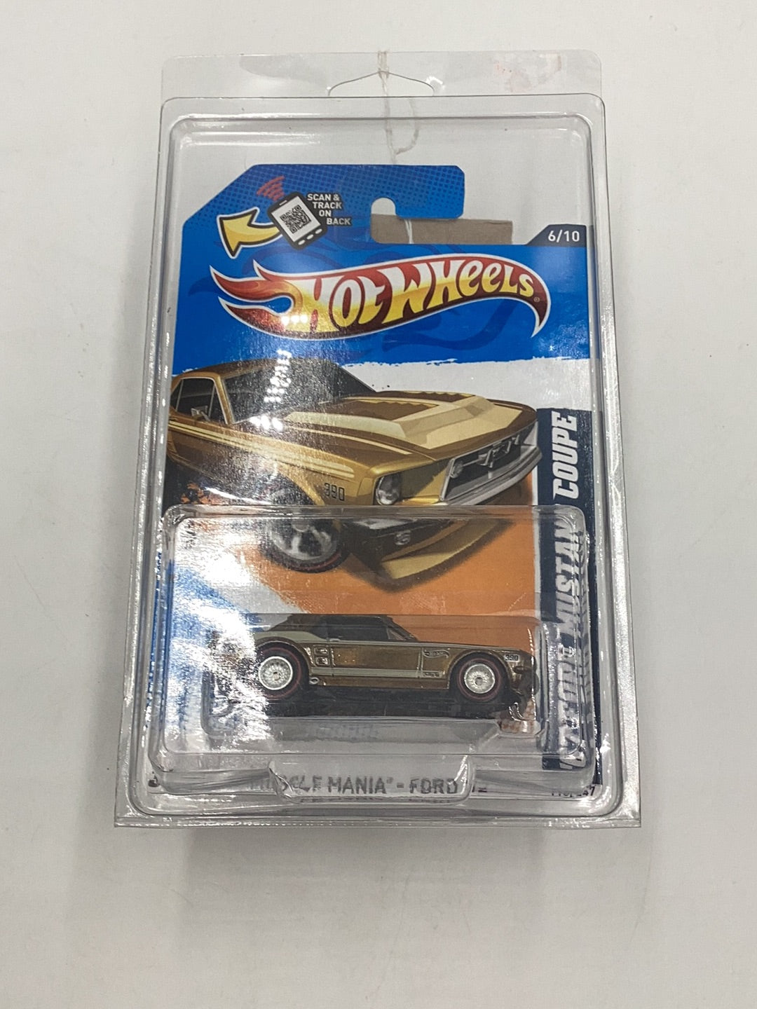 2012 hot wheels super treasure hunt #116 67 Ford Mustang Coupe