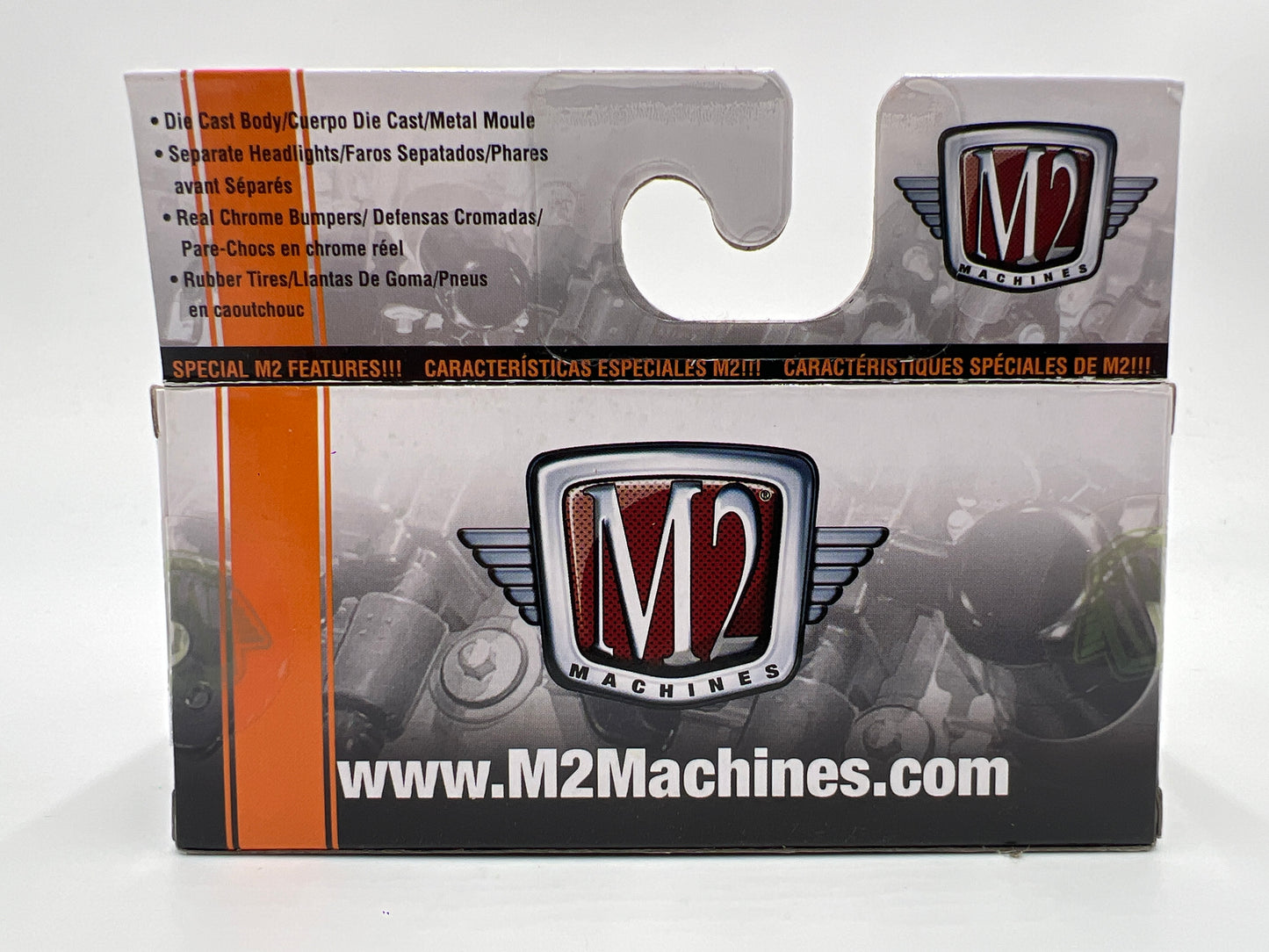 M2 Machines Auto-Mods 1953 VW Beetle Deluxe U.S.A. Model Red AM07