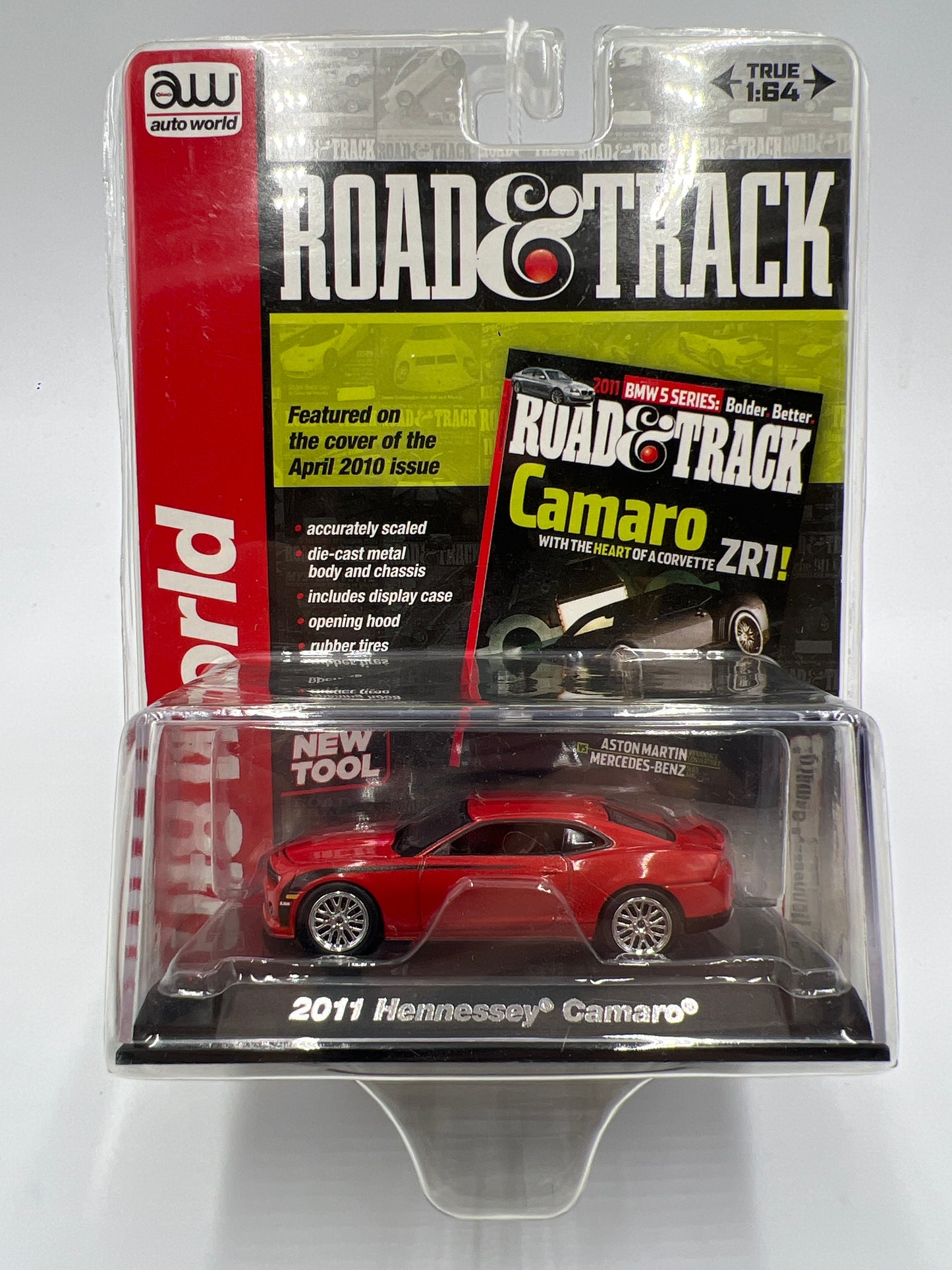 Auto World Road & Track #3 2011 Hennessey Camaro Red 181H