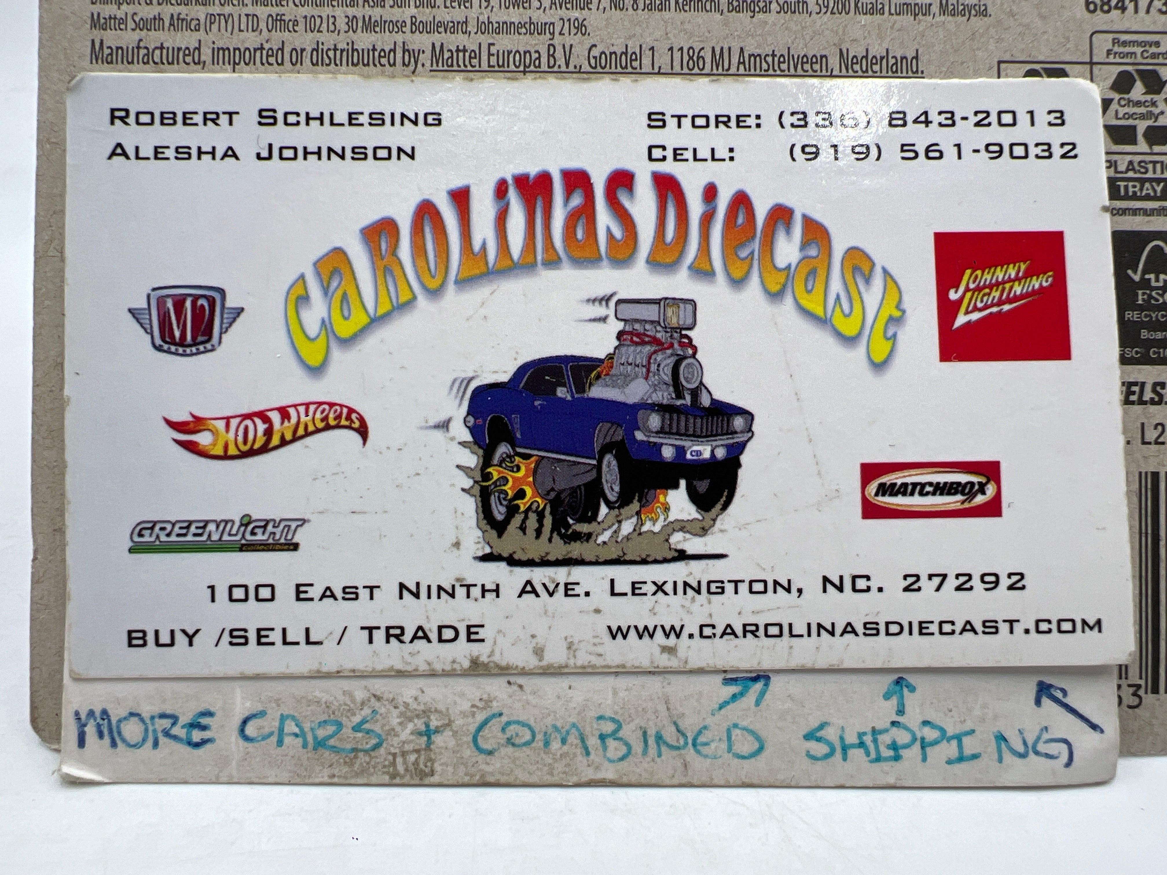 2026 Hot Wheels D Case Walmart Exclusive Zamac 4 #44 59 Chevy