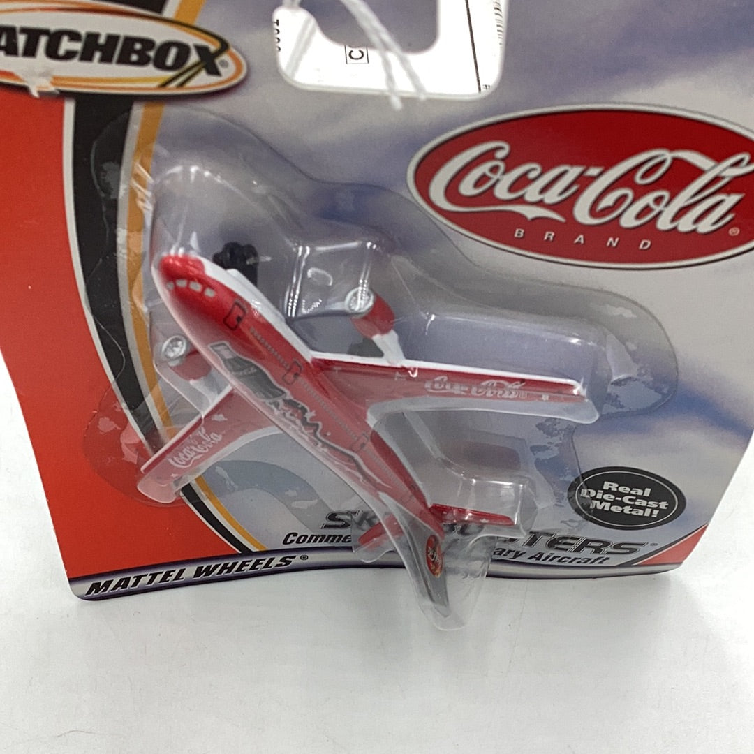 2000 Matchbox Sky Busters Coca Cola plane 113B