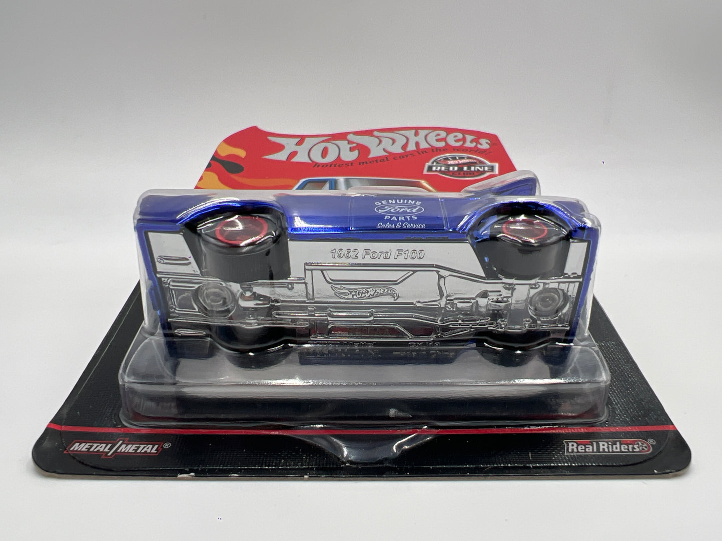 Hot Wheels RLC #10715/30000 1962 Ford F100 Blue W/Protector