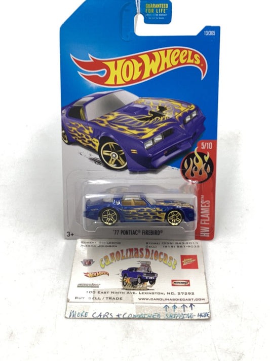 2017 Hot Wheels #13 Custom 77 Pontiac Firebird  51E