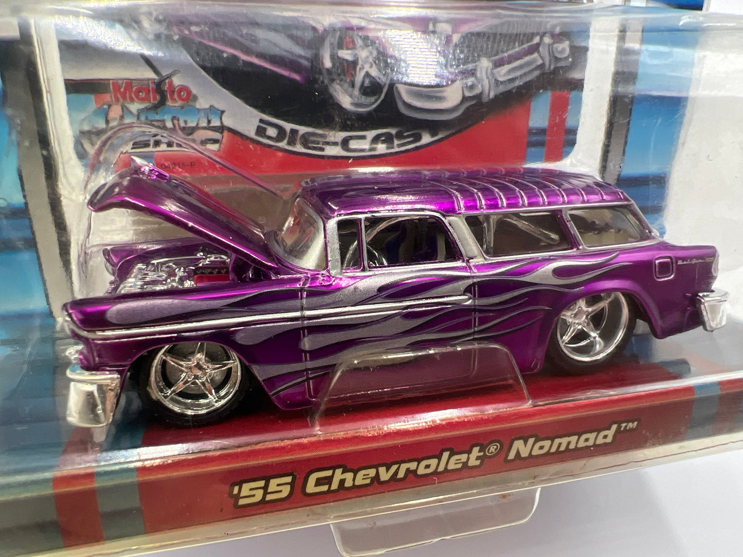 Maisto 1/64 Pro Rodz 55 Chevrolet Nomad Purple 185i
