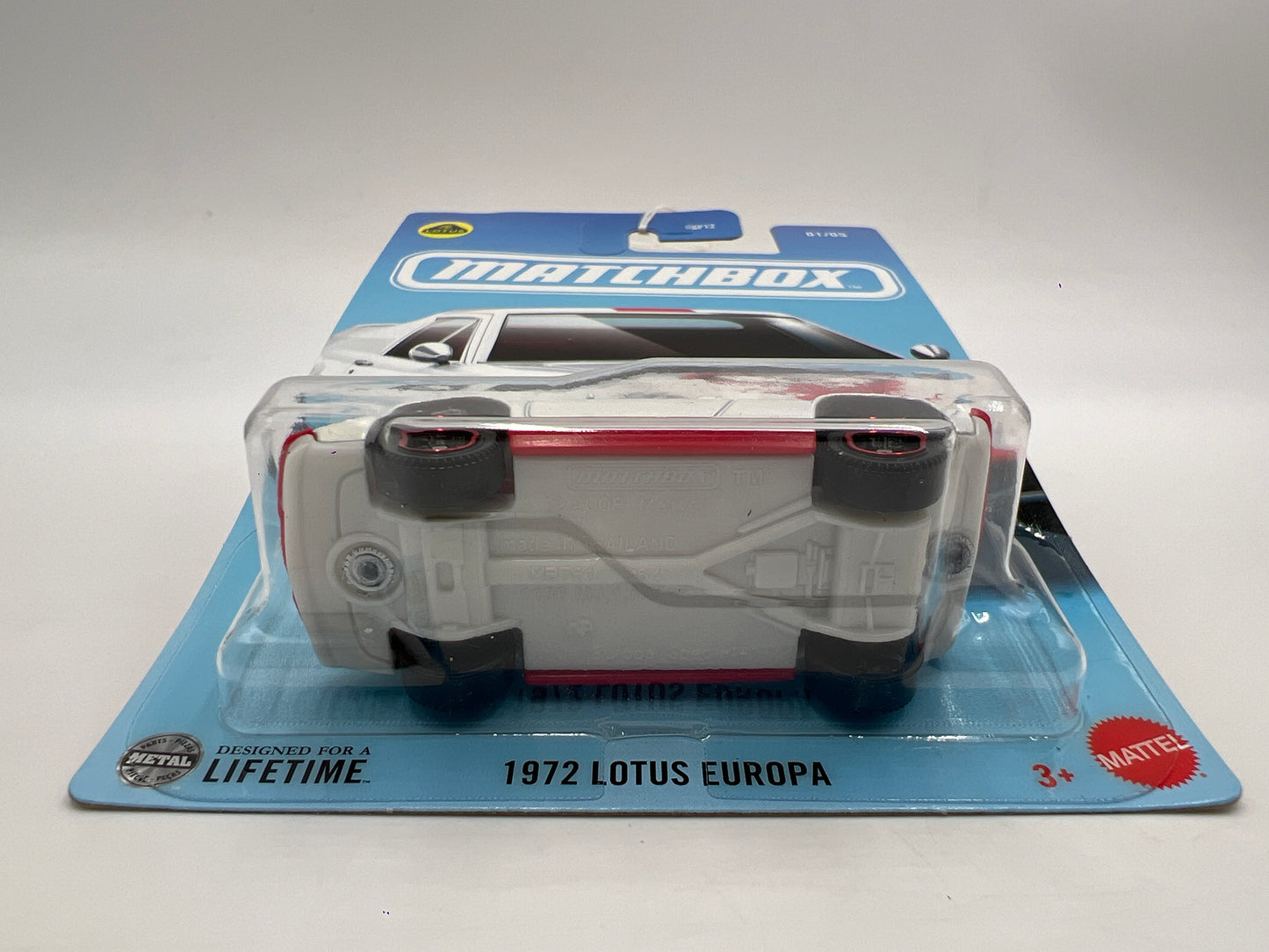 2025 Matchbox Themed Sports Cars #1 1972 Lotus Europa White 156N
