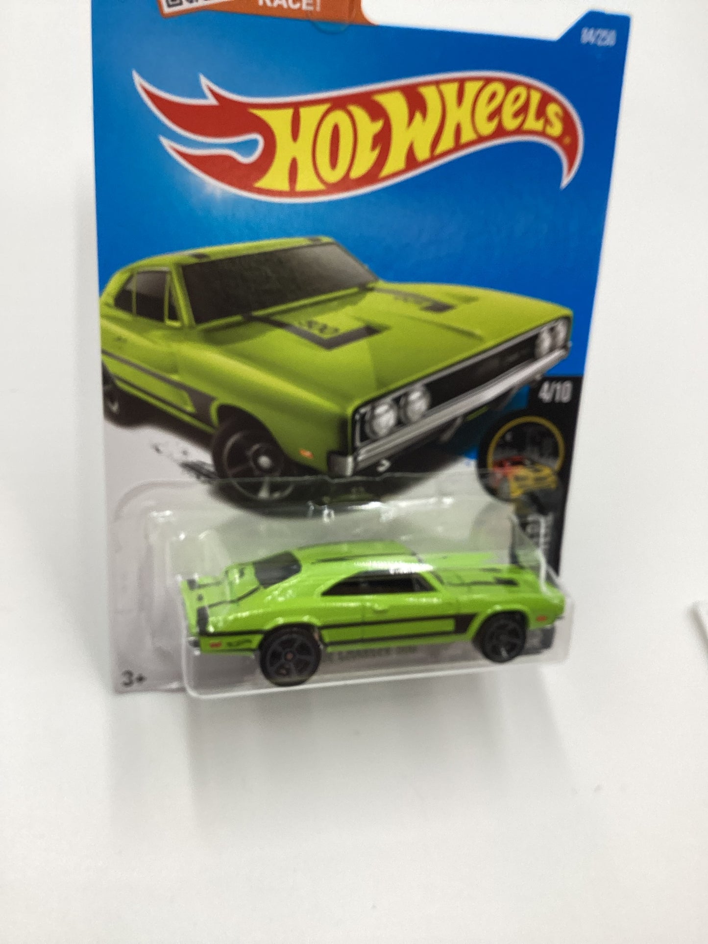 2019 Hot wheels #84 69 Dodge Charger 500 Light Green