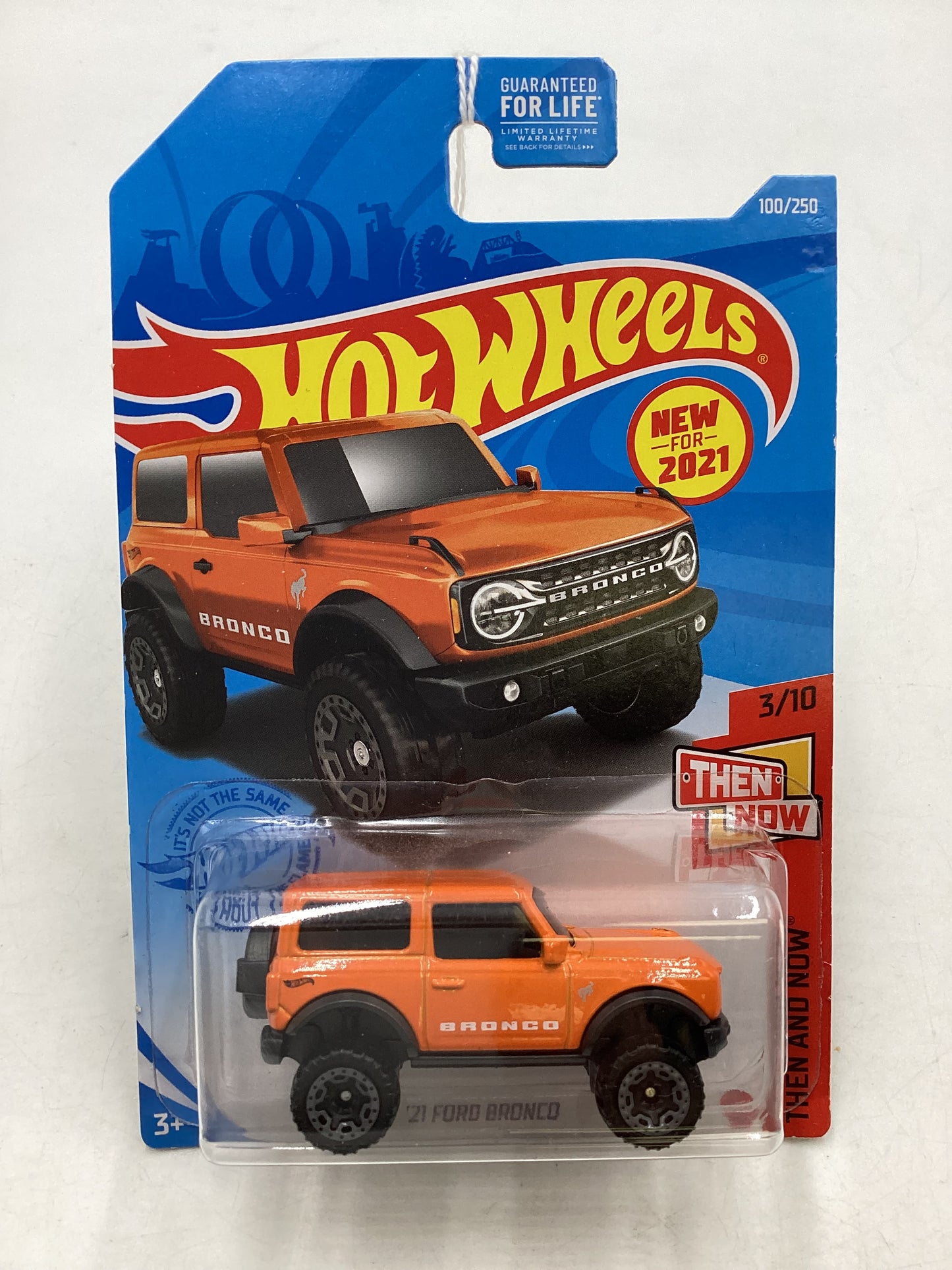 2021 Hot Wheels #100 21 Ford Bronco Orange 29B