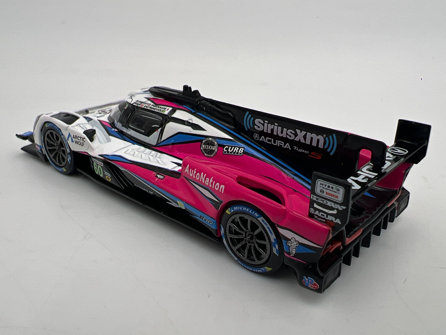 Mini GT #668 Acura ARX-06 GTP #60 2023 IMSA Daytona 24 Hrs Winner Meyer Shank Racing