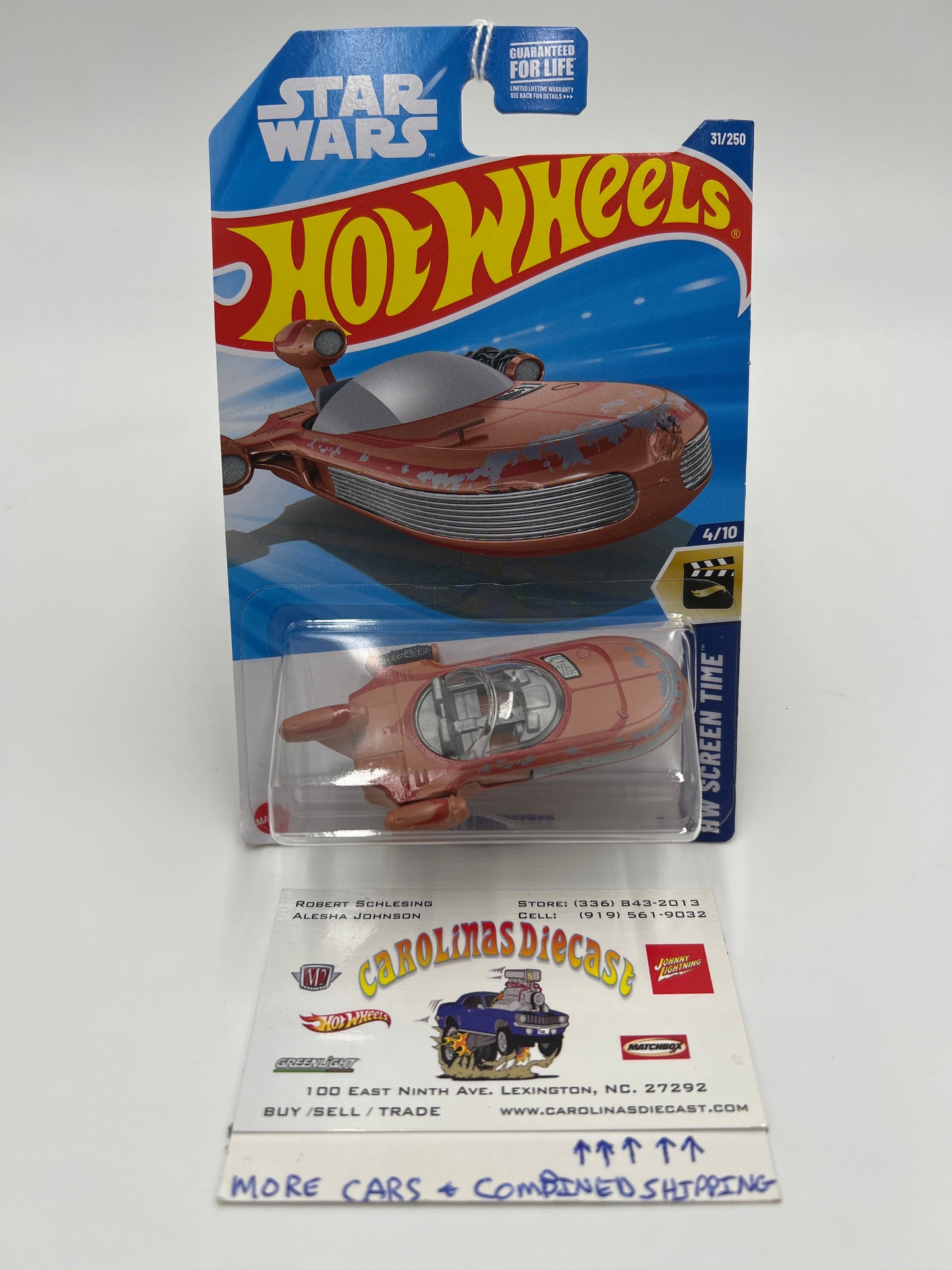 2025 Hot Wheels B Case #31 Star Wars X-34 Landspeeder Brown