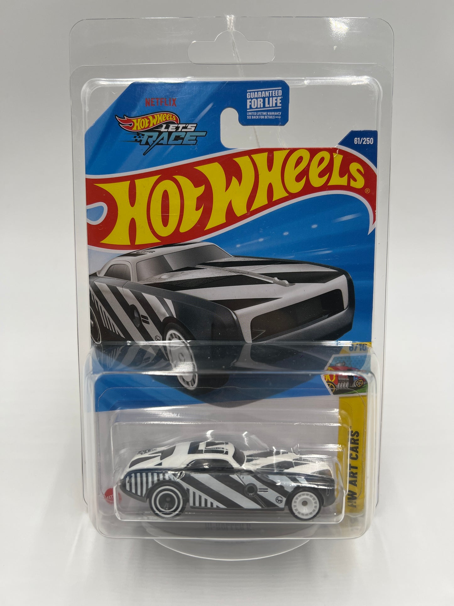 2025 Hot Wheels C Case Super Treasure Hunt #61 Hi-Roller II Black/White W/Protector
