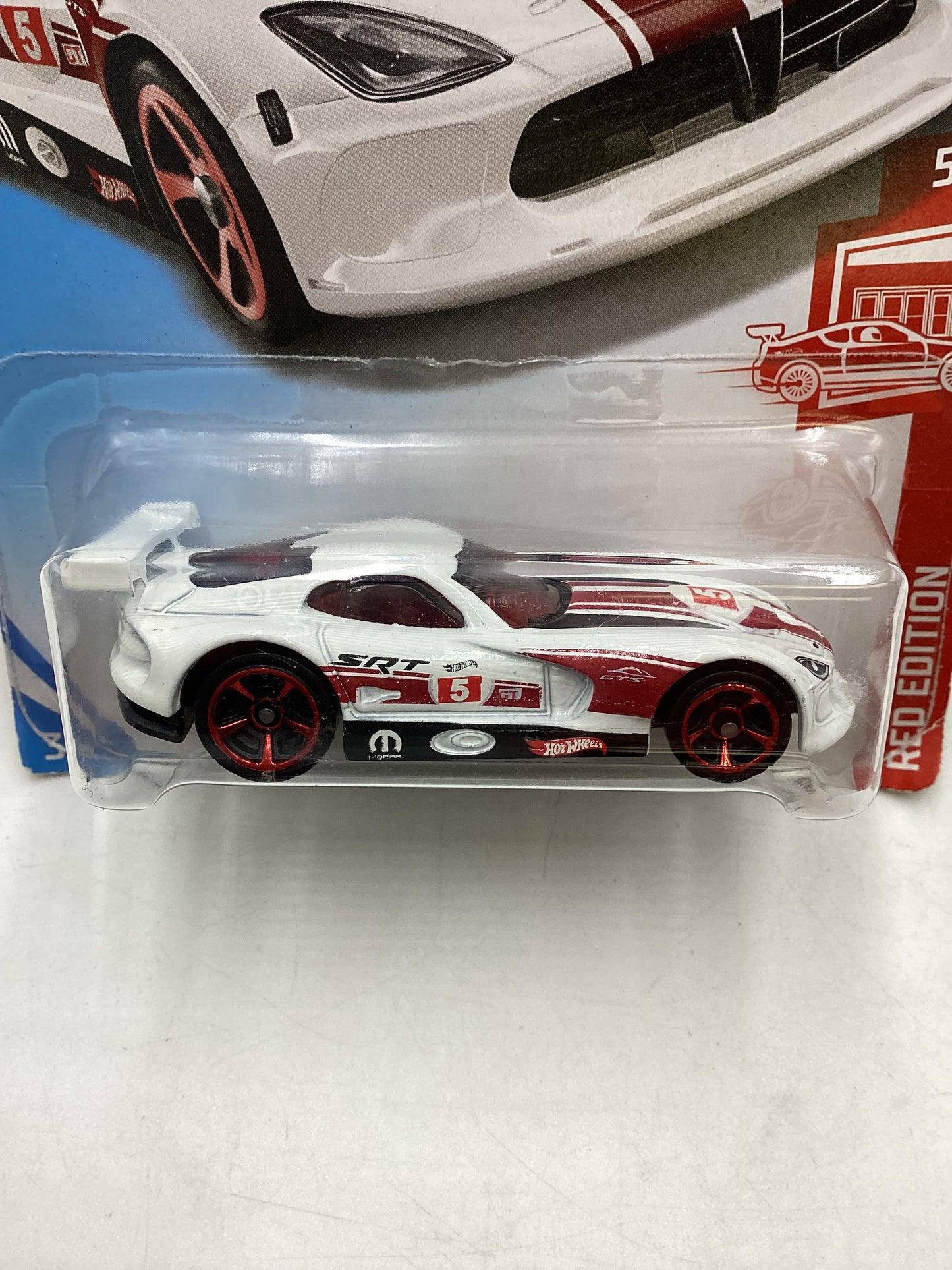 2019 Hot wheels #124 SRT Viper GTS-R Red edition Target Exclusive 145F