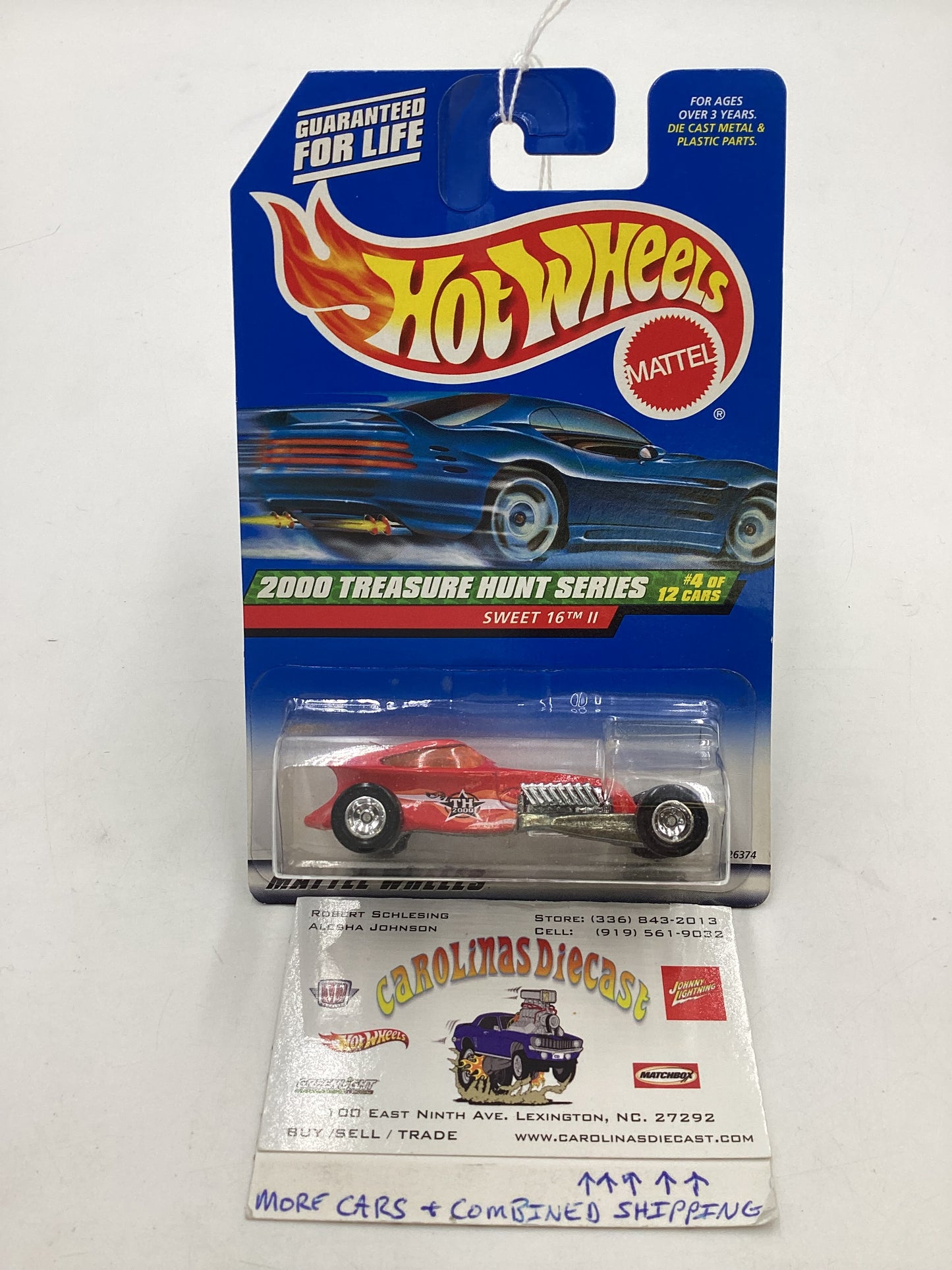 2000 Hot Wheels Treasure Hunt Series 4/12 Sweet 16 II #052 273H