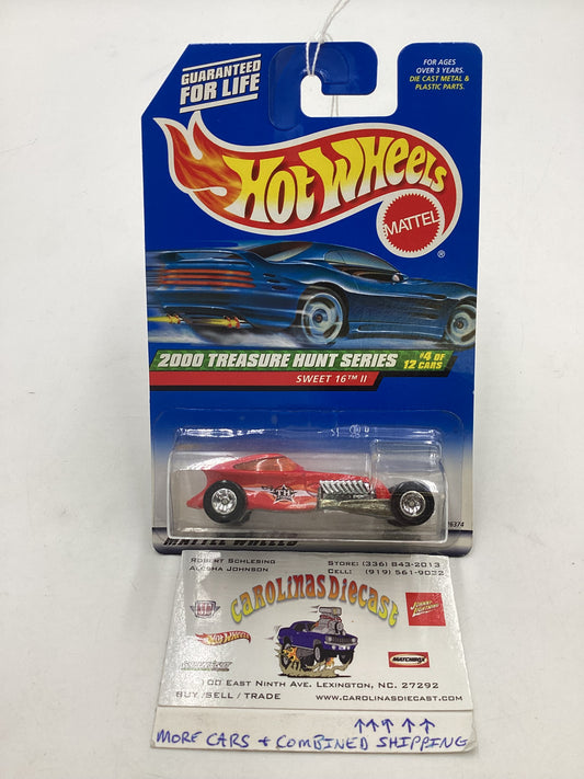 2000 Hot Wheels Treasure Hunt Series 4/12 Sweet 16 II #052 273H