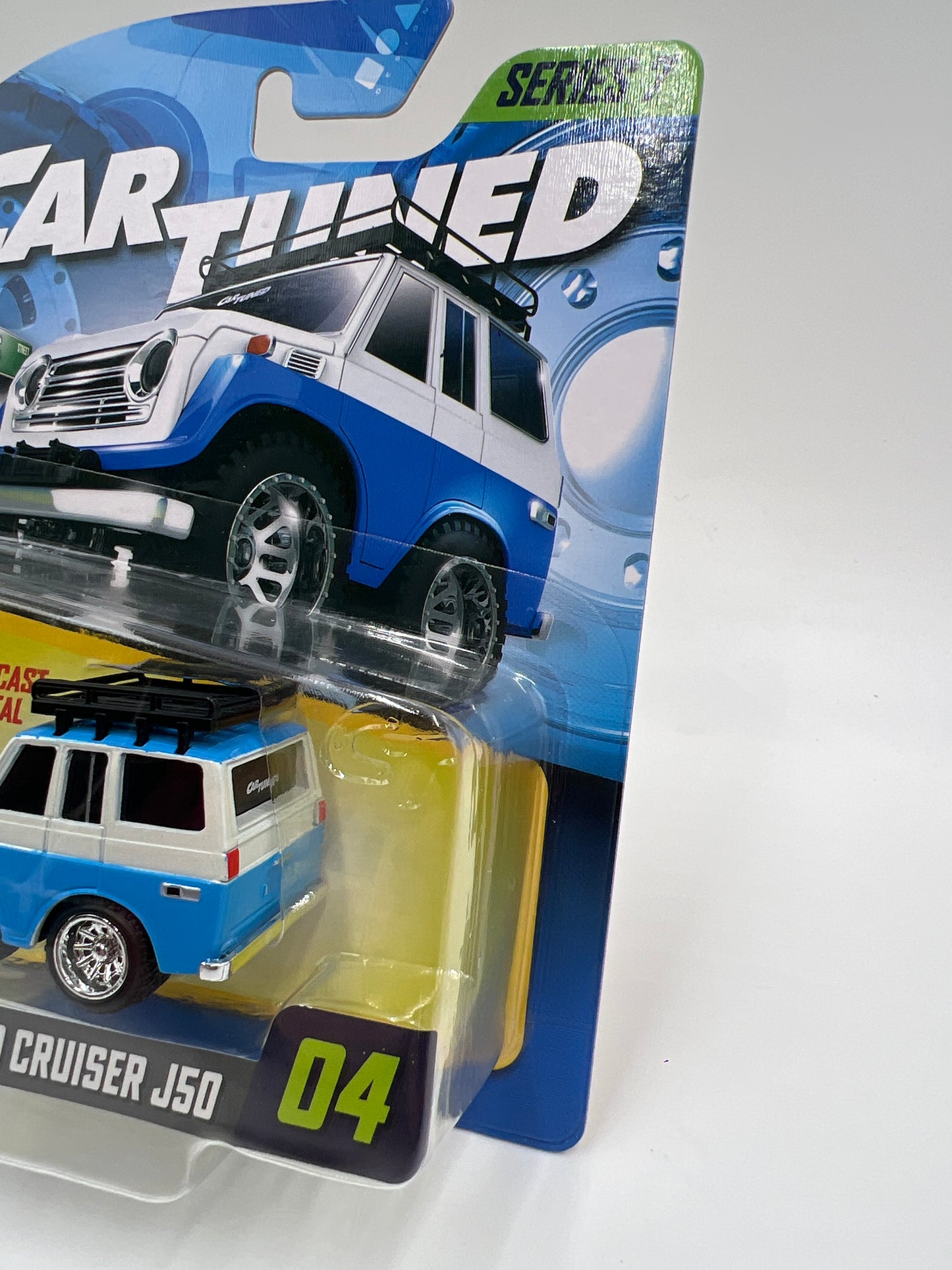MGA Car Tuned Series 7 #4 72 Toyota Land Cruiser J50 Blue/White 181D