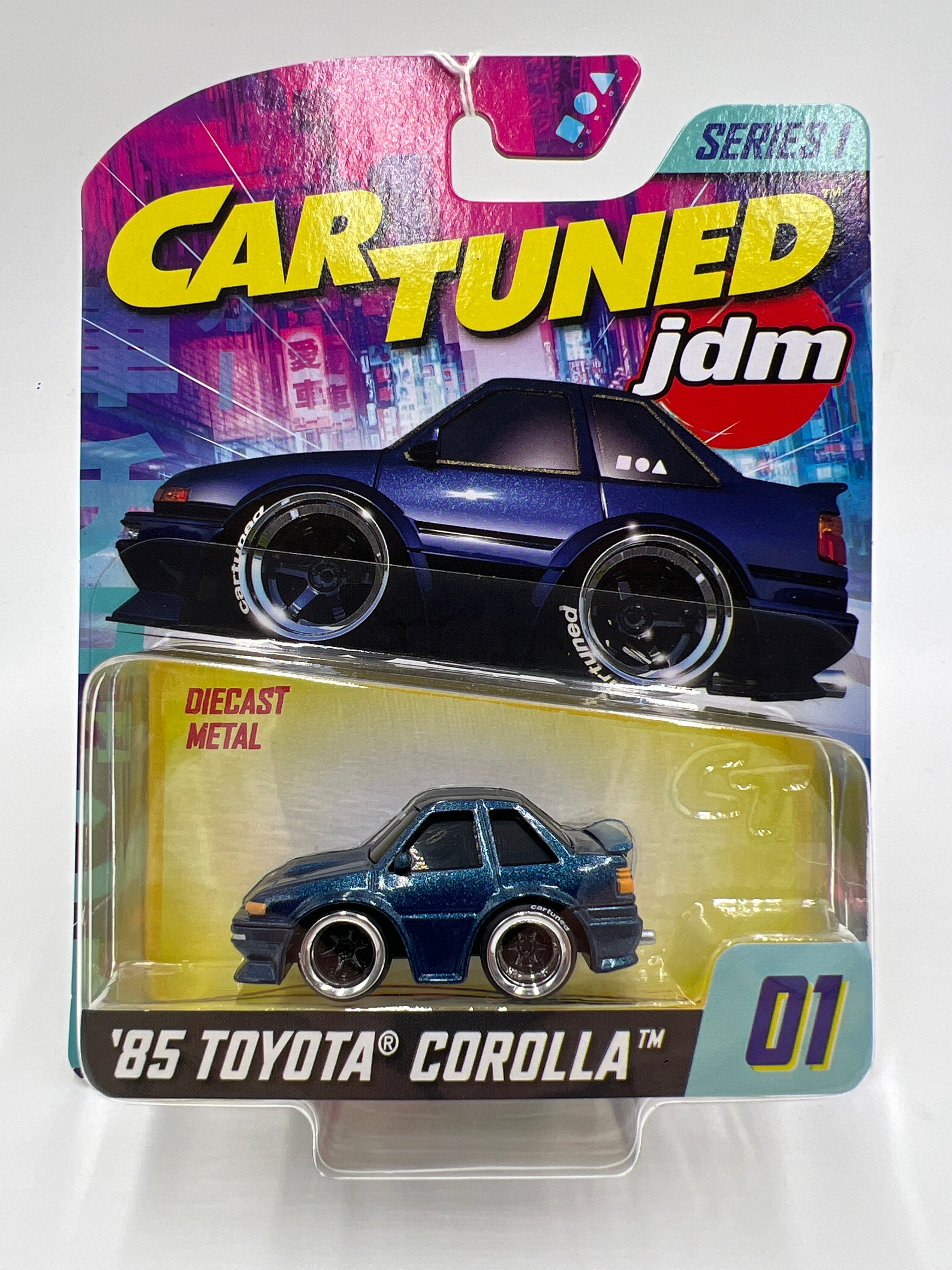 2025 MGA Car Tuned JDM Series 1 #1 85 Toyota Corolla Blue