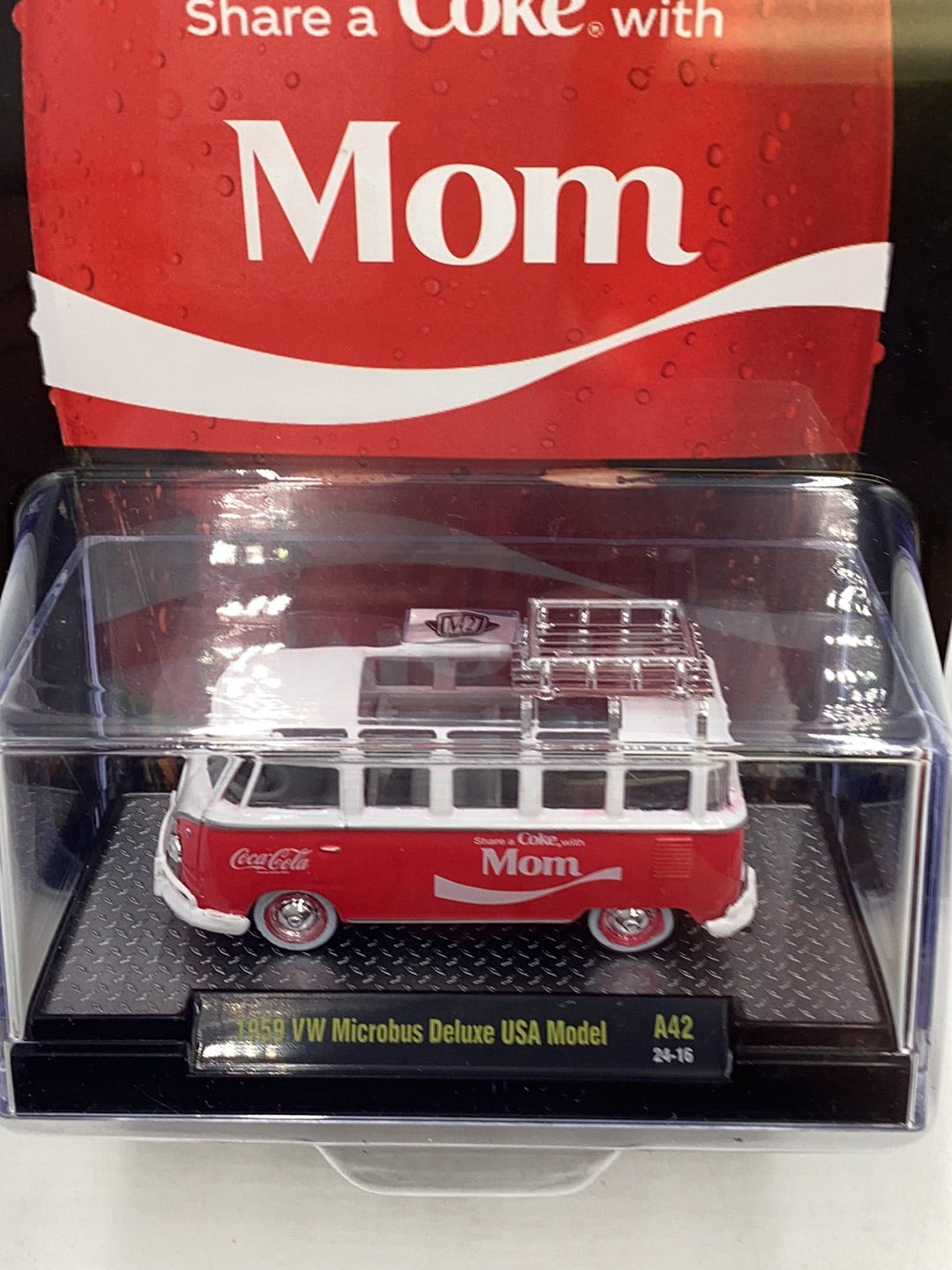 M2 Machines Coca Cola 1959 VW Microbus Deluxe USA Model A42