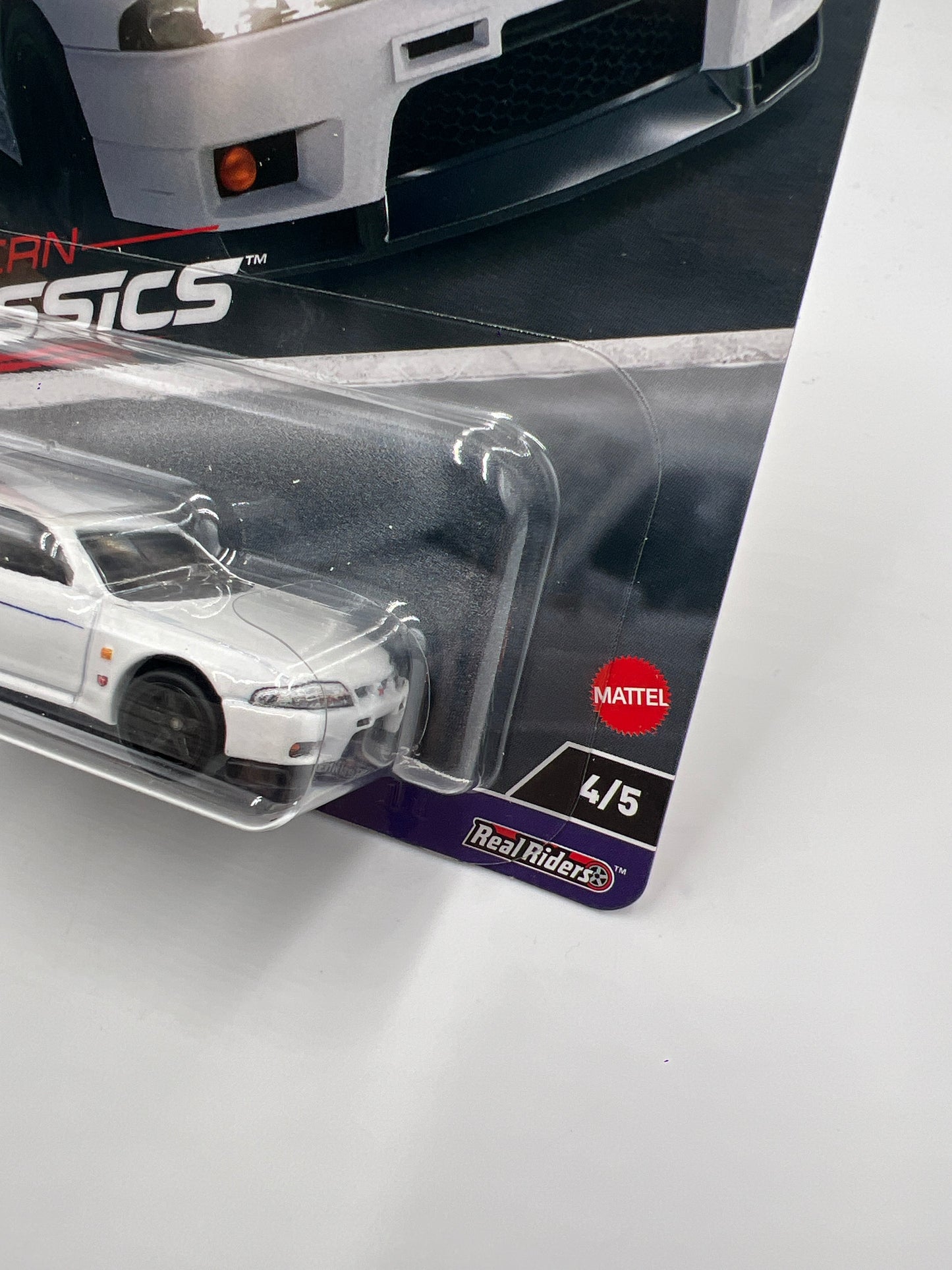 Hot Wheels Premium Modern Classics #4 Nissan Skyline GT-R BCNR33 White GReddy 241G