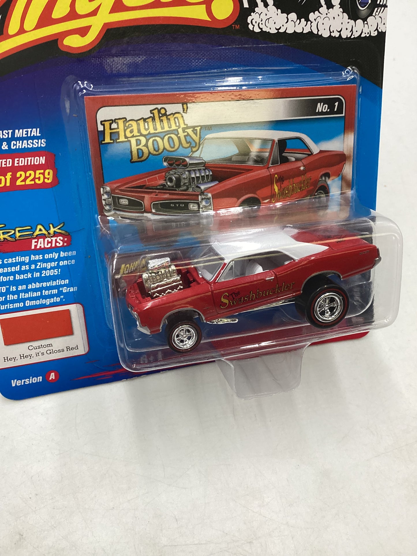 Johnny lightning Street freaks zingers 1966 Pontiac GTO 223E