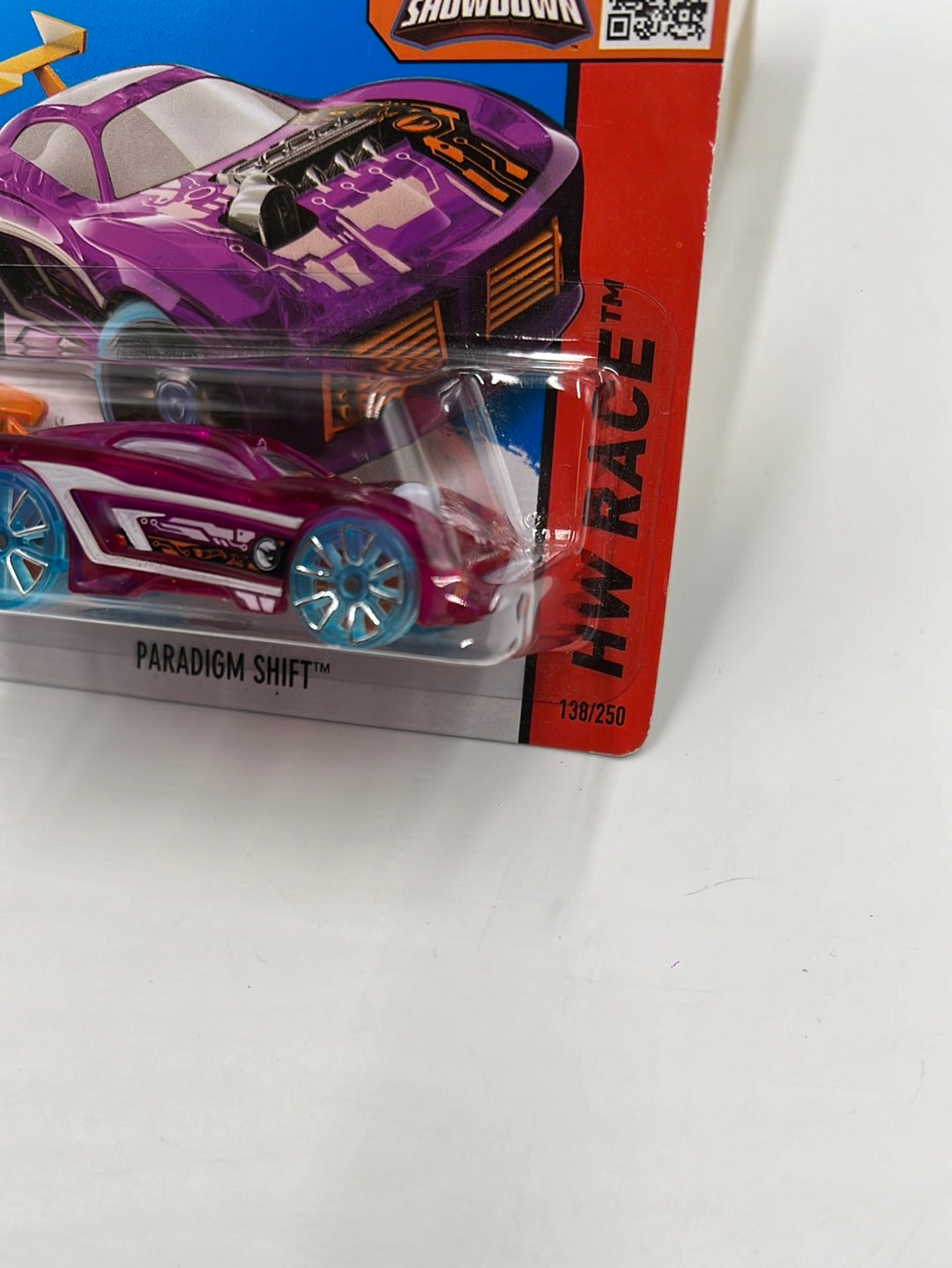 2015 Hot Wheels Treasure Hunt #138 Paradigm Shift Short Card 277R