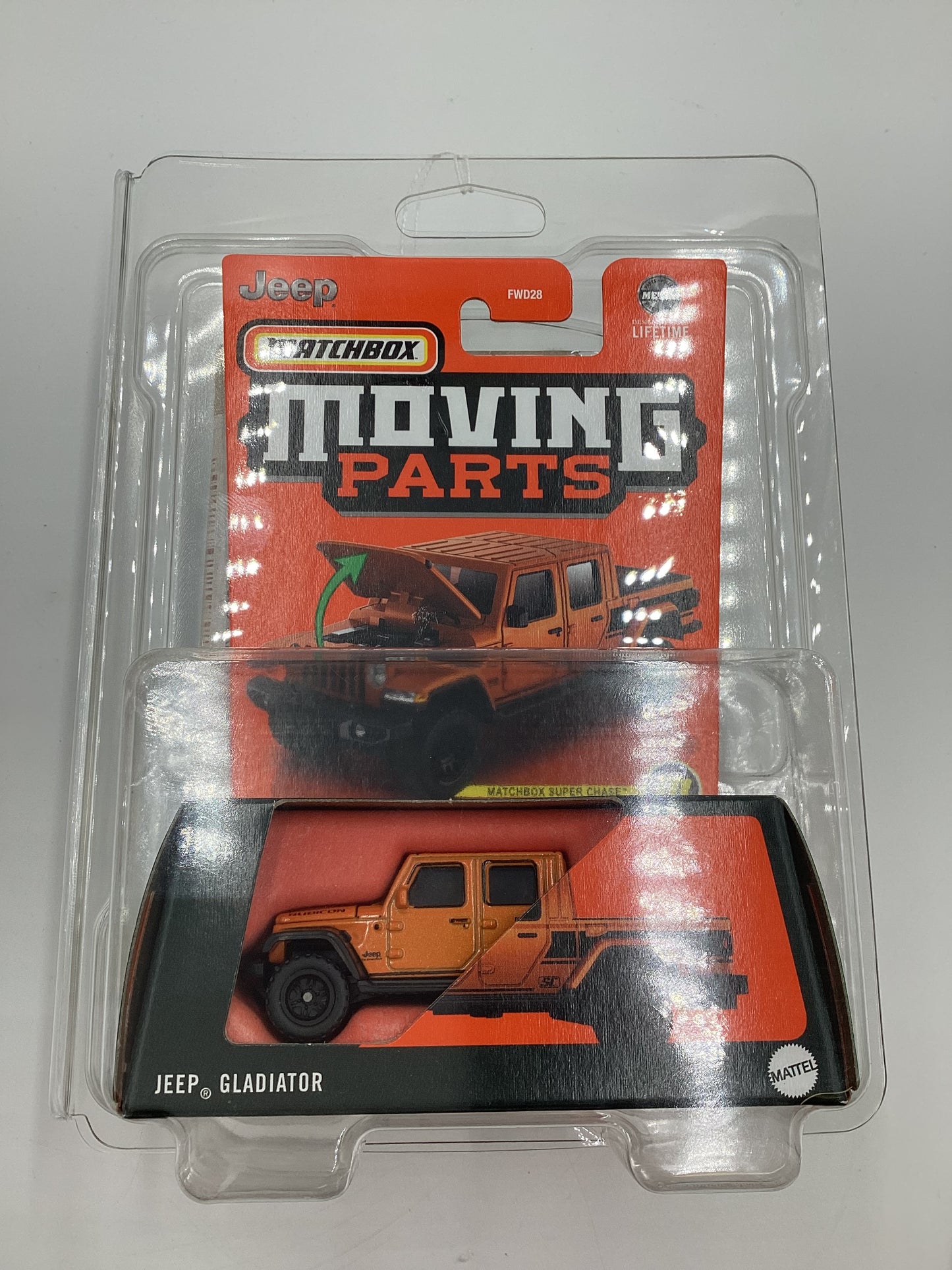 2024 Matchbox Moving Parts Super Chase Jeep Gladiator Orange