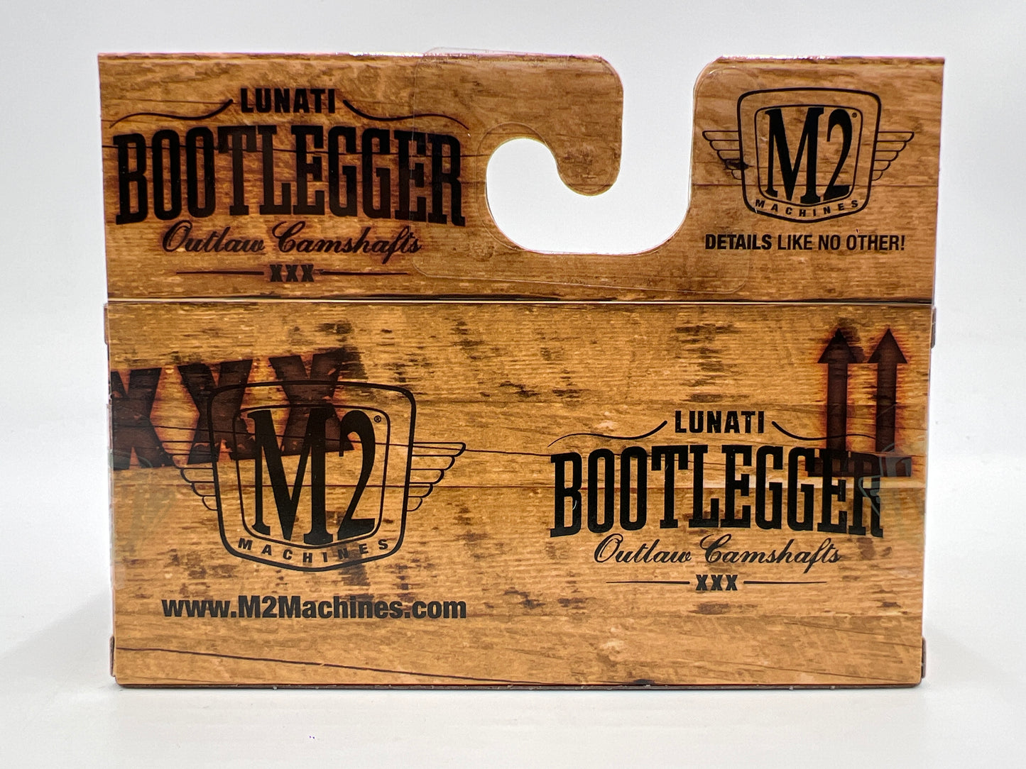 M2 Machines Lunati Bootlegger 1941 Willys Coupe Gasser Black S48