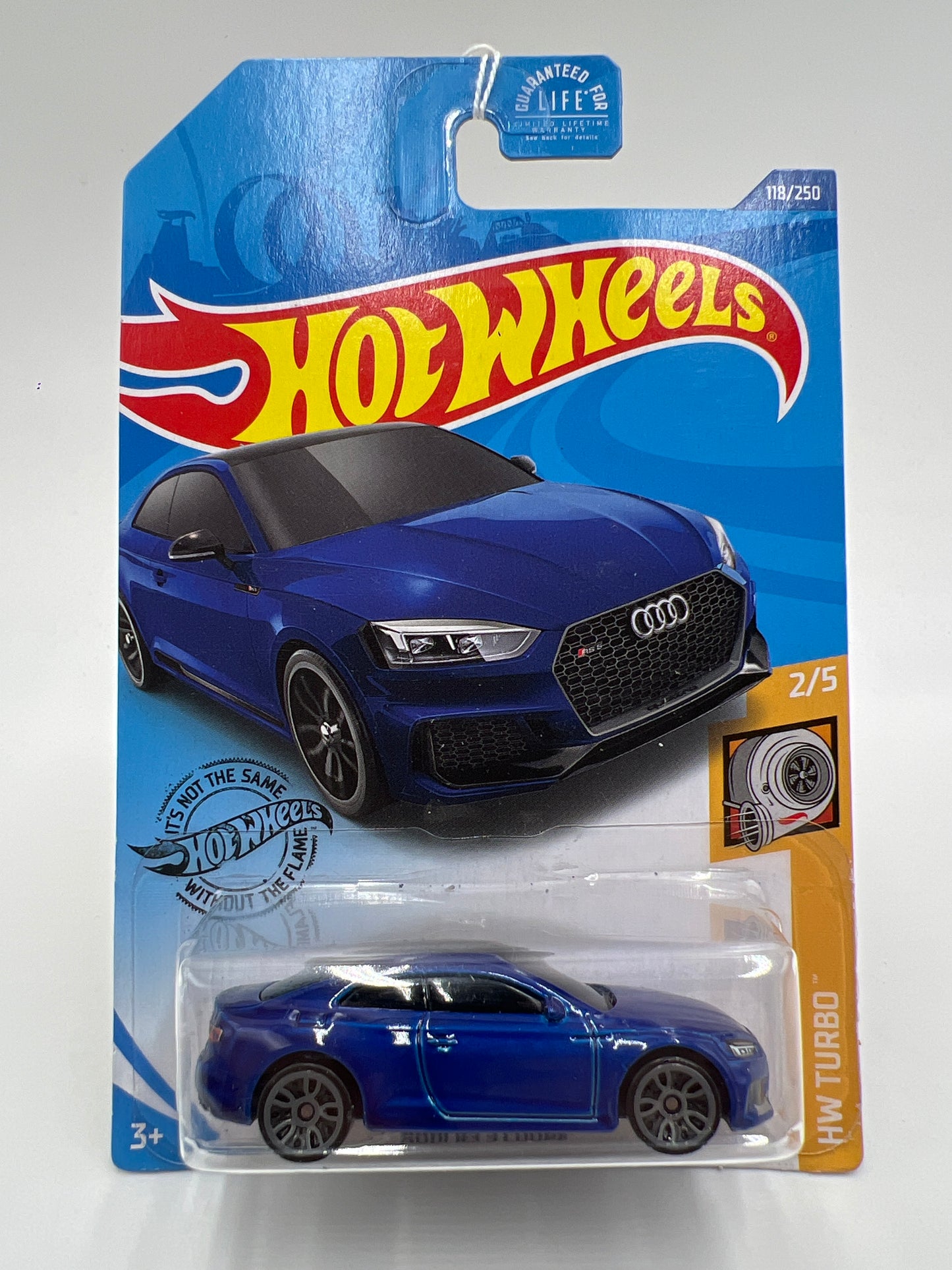 2020 Hot Wheels HW Turbo #118 Audi RS 5 Coupe Blue 109G