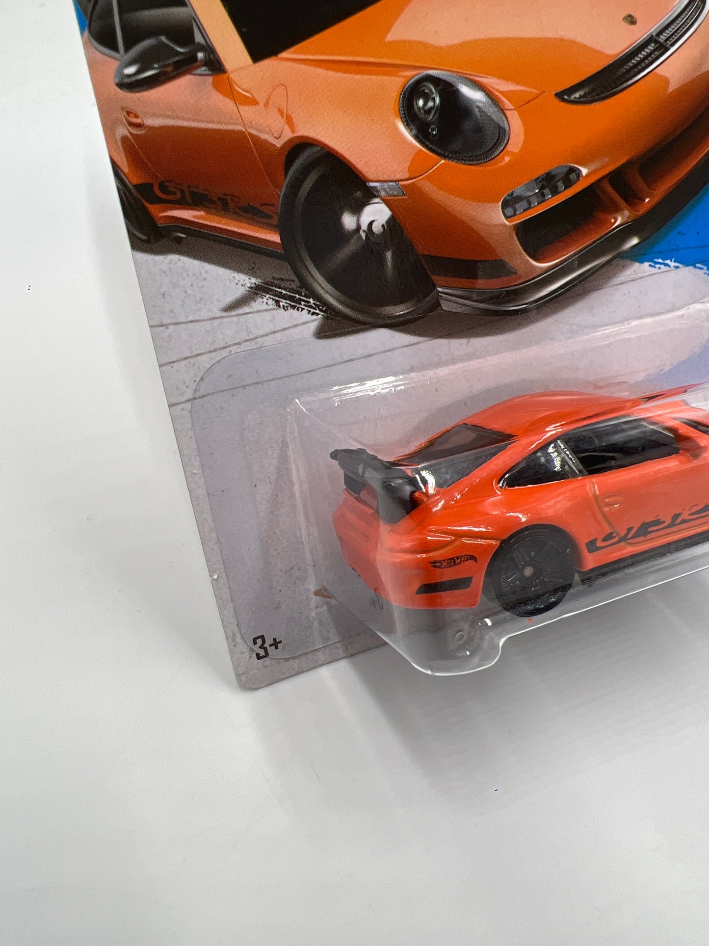 2013 Hot Wheels Showroom #157 Porsche 911 GT3 RS Orange 101B