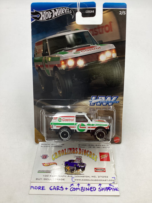 2024 Hot Wheels Speed Graphics 2/5 Range Rover Classic 160P