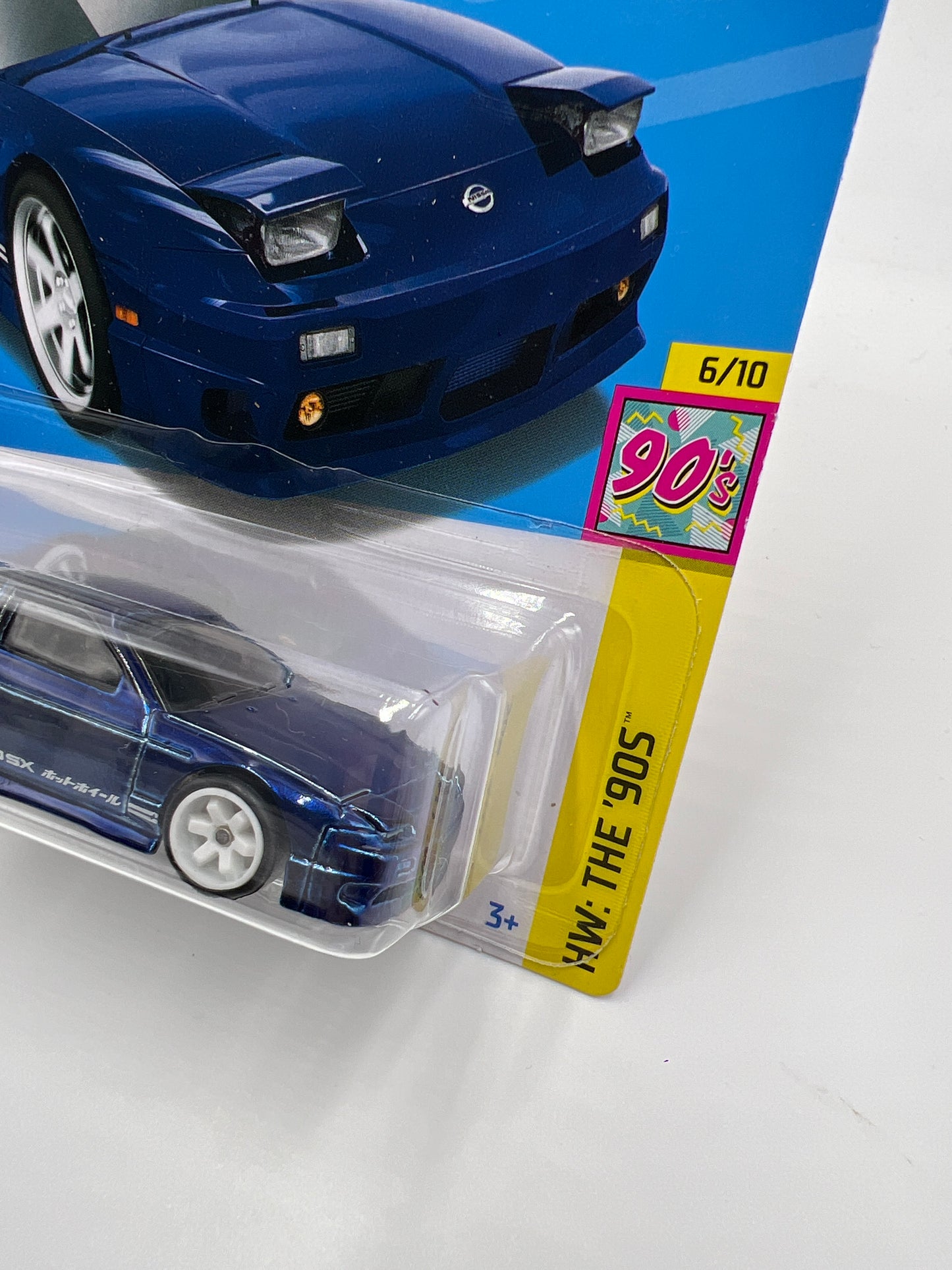 2024 Hot Wheels M Case Super Treasure Hunt #211 96 Nissan 180SX Type X Blue W/Protector