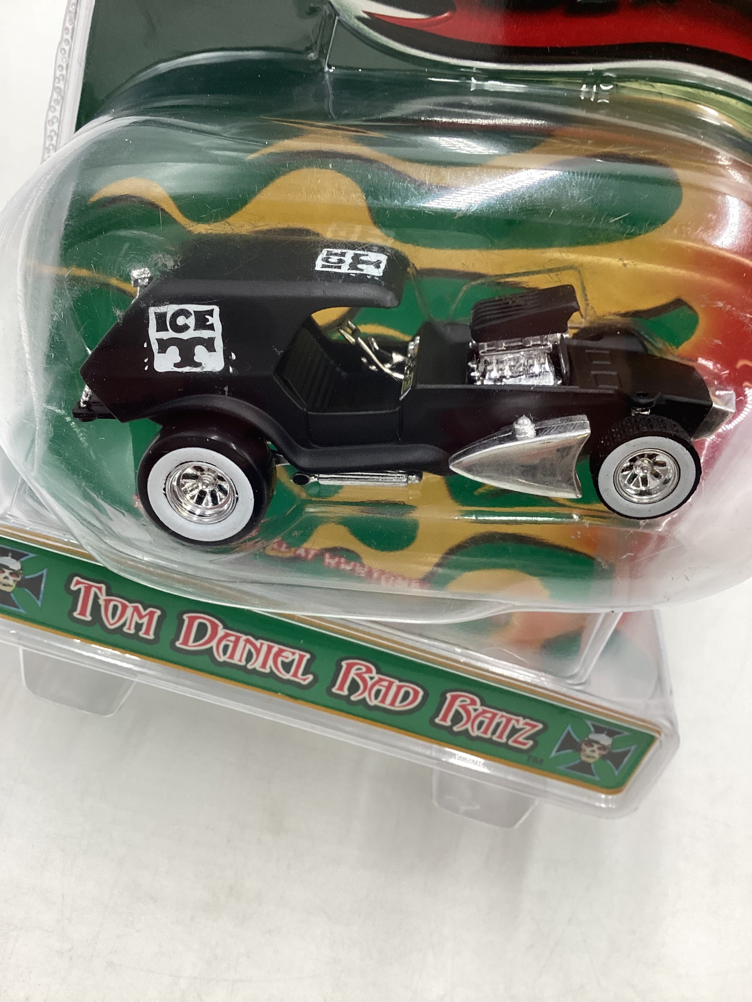 Toy Zone Tom Daniel Rad Ratz Ice T Matte Black 1/43 Scale