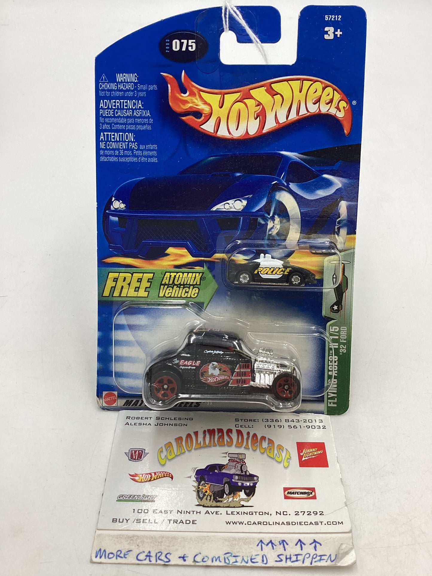 2003 Hot Wheels #075 32 Ford 35B