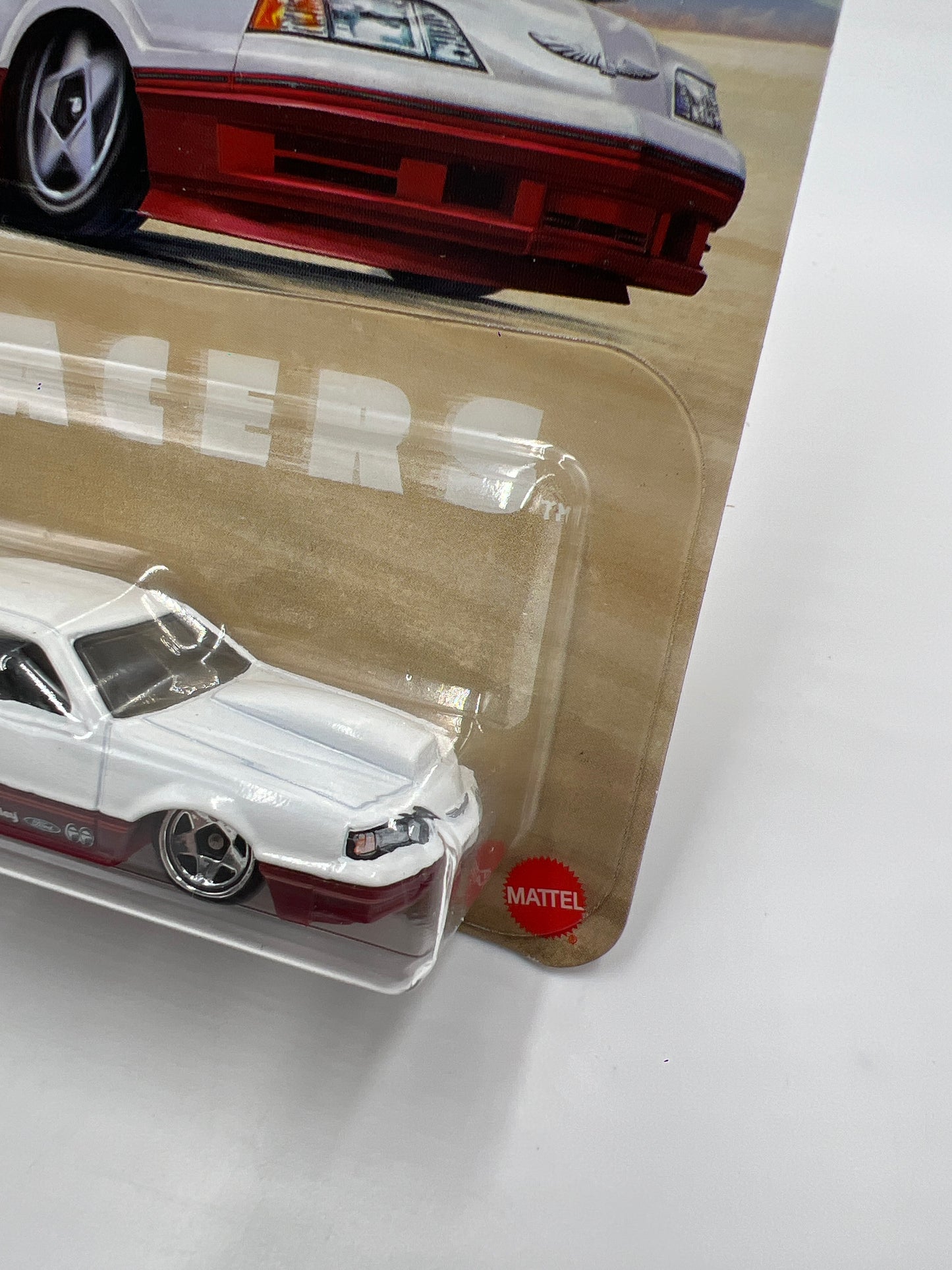 2025 Hot Wheels Silver Series Salt Flat Racers #5 1988 Ford T-Bird White 156E