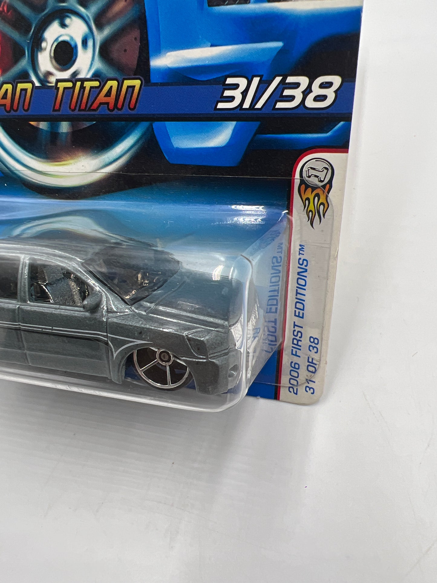 2006 Hot Wheels First Editions #31 Nissan Titan Silver