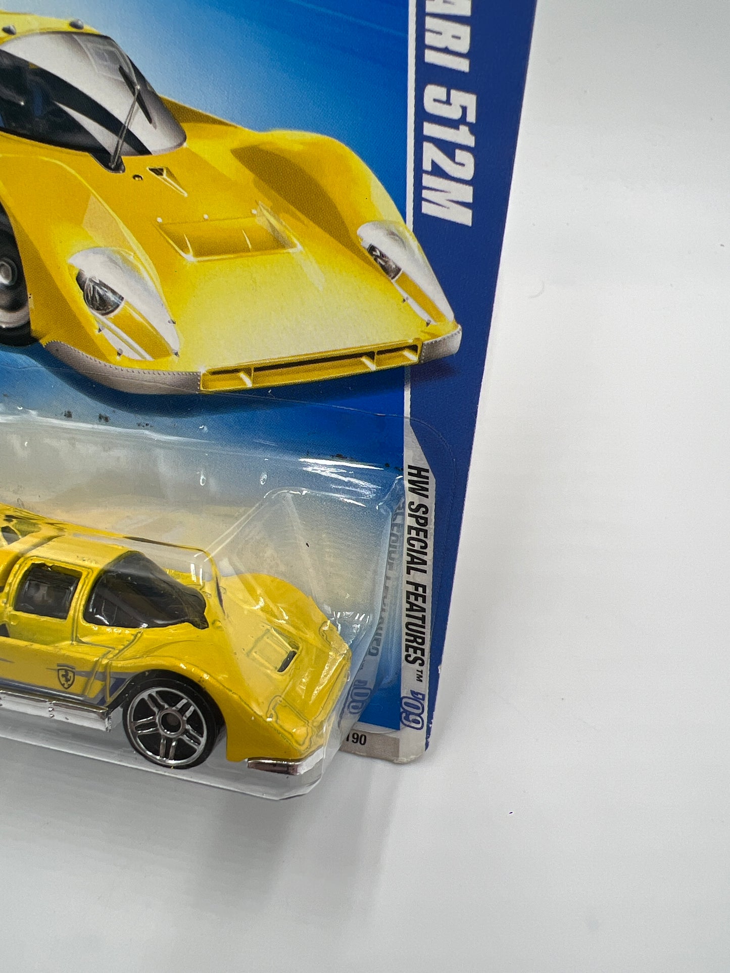 2009 Hot Wheels Special Features #95 Ferrari 512M Yellow