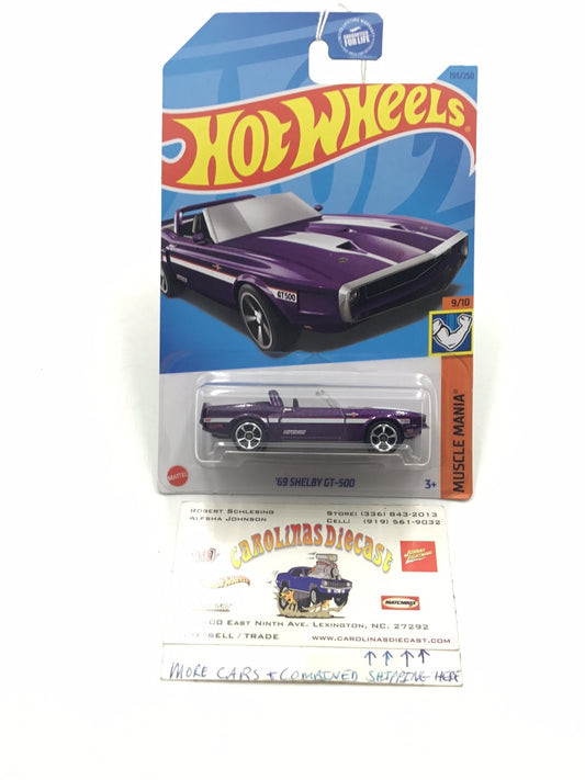 2023 hot wheels #195 69 Shelby Gt-500 NN2