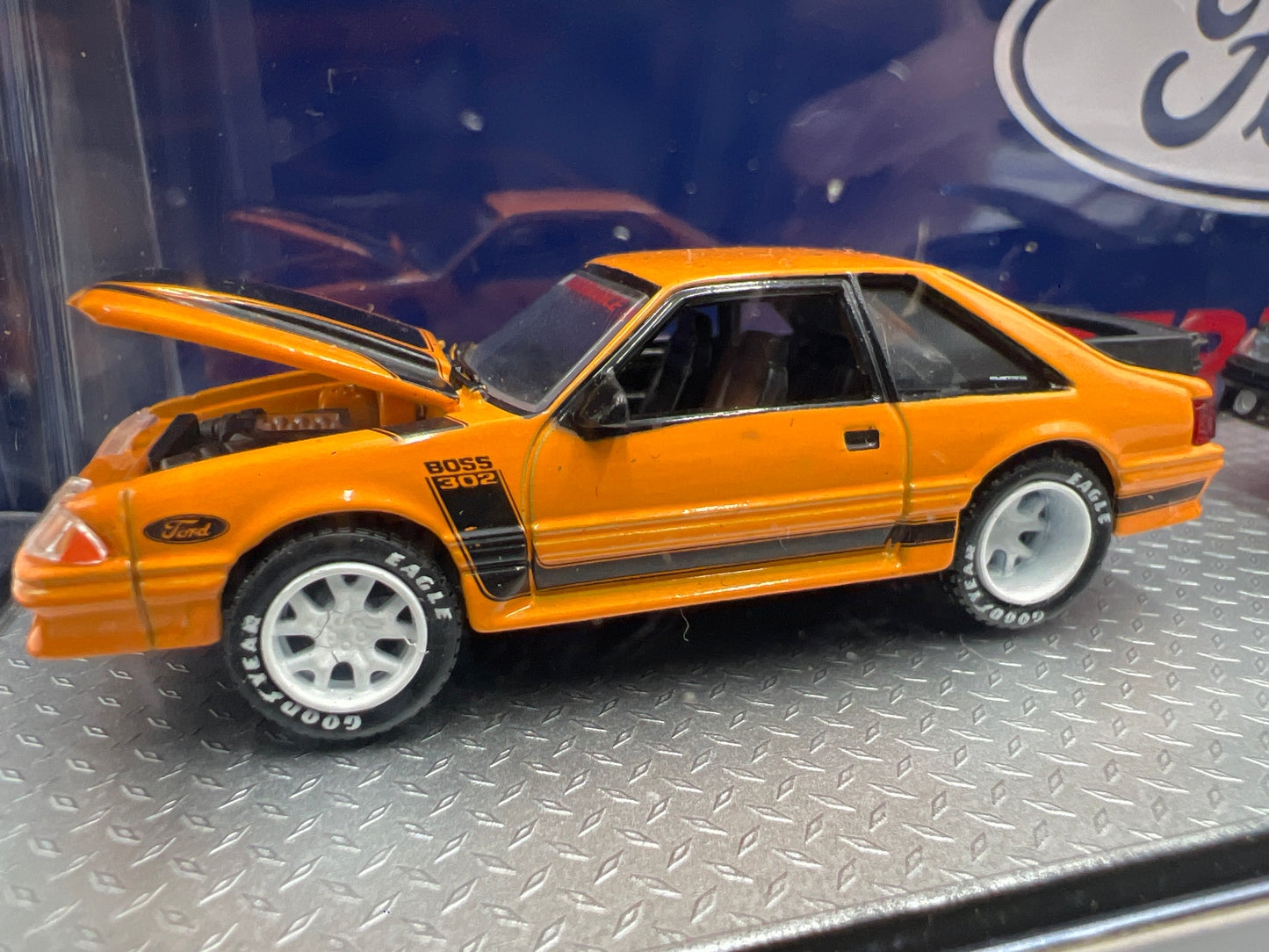 M2 Machines Walmart Exclusive Ford Performance 1988 & 1987 Ford Mustang GT Custom 3 Pack S38