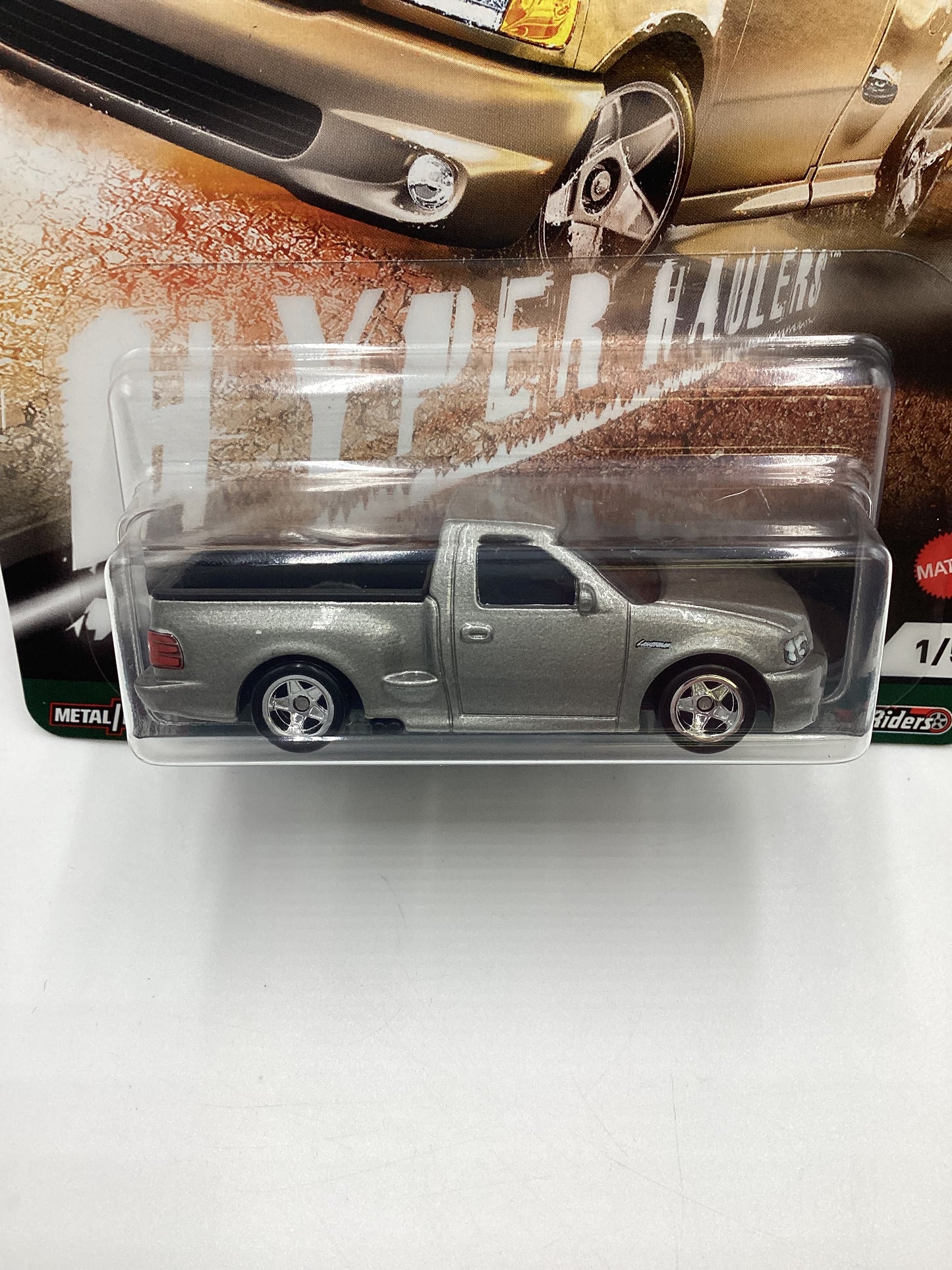 Hot Wheels Hyper Haulers #1 99 Ford F-150 SVT Lightning Silver 246L