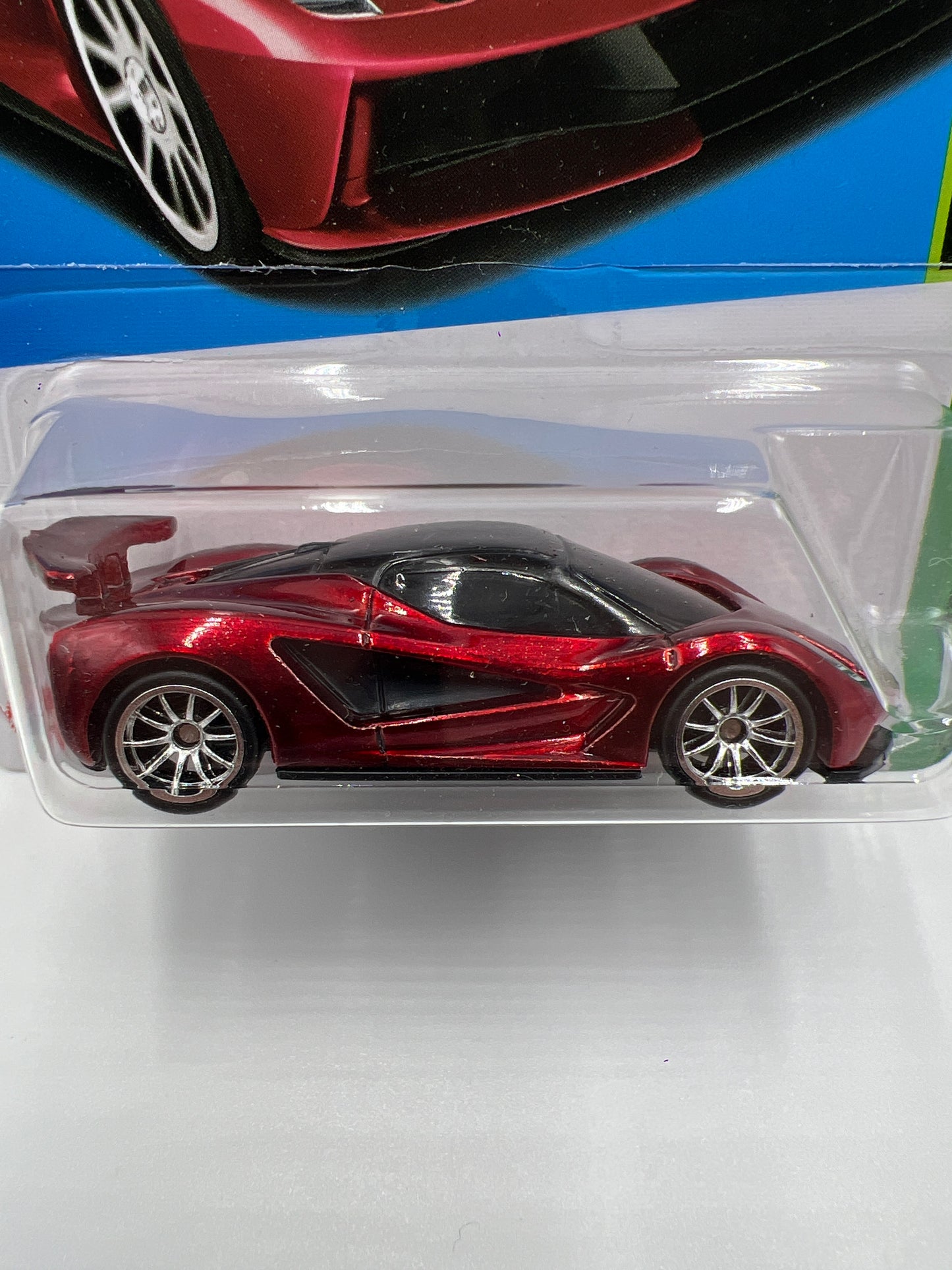 2023 Hot Wheels Super Treasure Hunt #84 Lotus Evija Red W/Protector 2