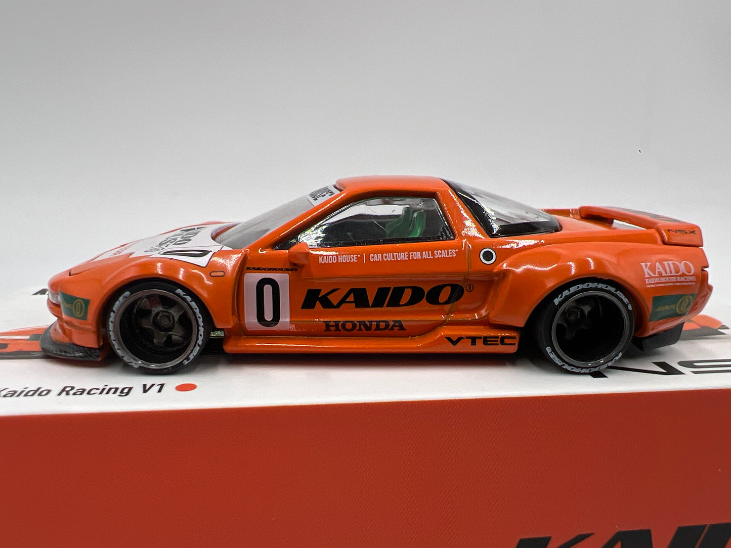 Mini GT Kaido House #119 Honda NSX Kaido Racing V1 Orange