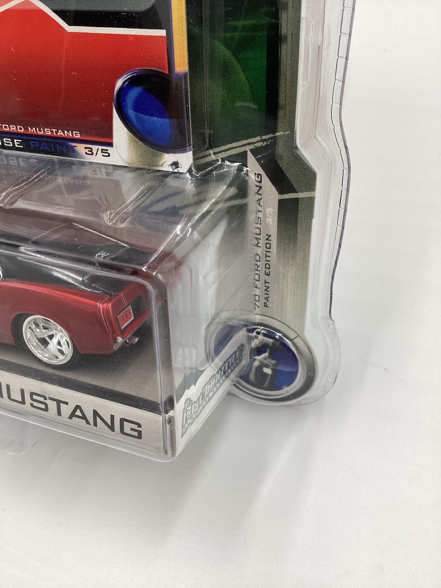 Foose Design Full Throttle #3 70 Ford Mustang Paint Edition Red/Black 188G