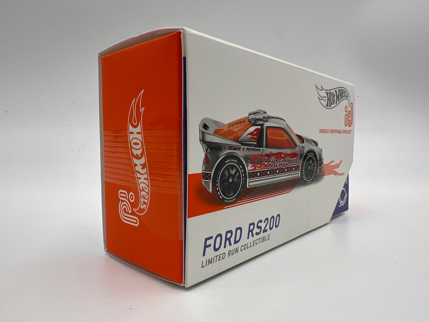 Hot Wheels iD Daredevils Series 2 #1 Ford RS200 Silver Sealed
