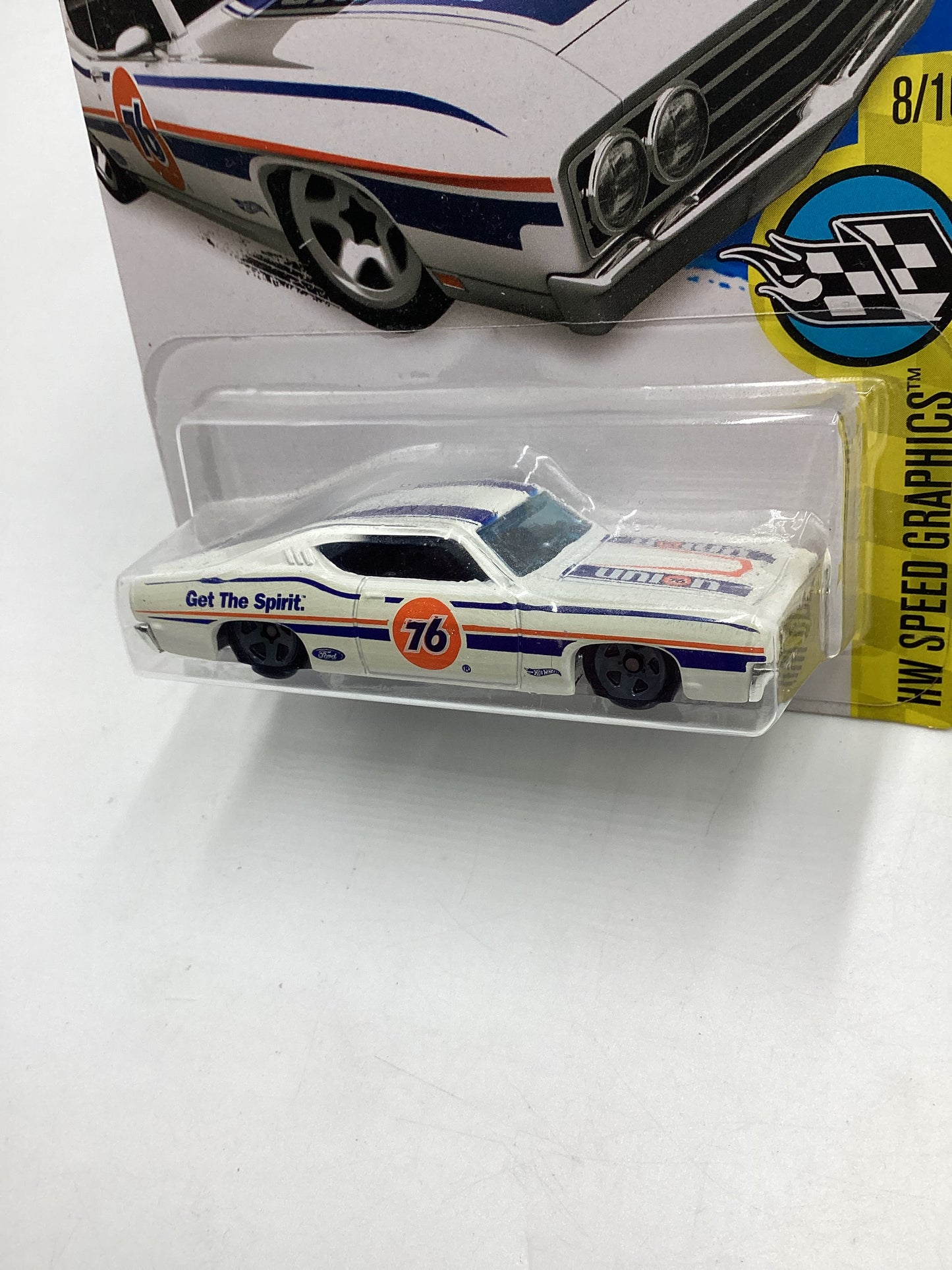 2016 Hot Wheels Speed Graphics 183/250 69 Ford Torino Talladega 32C