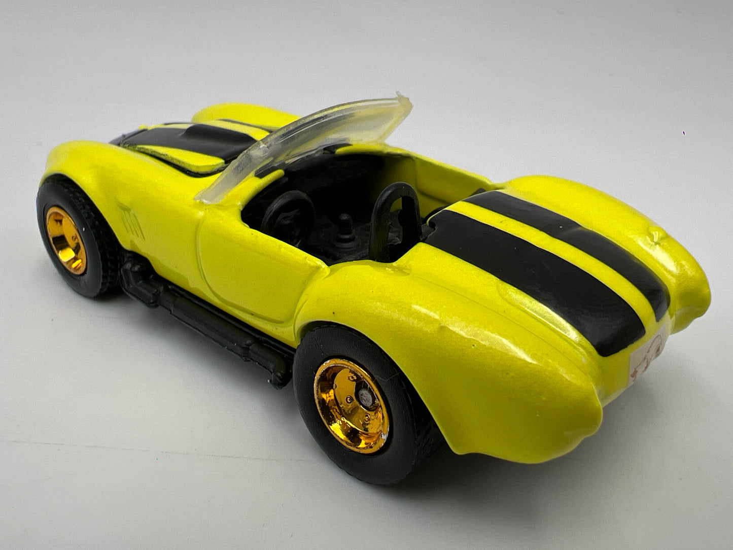 Hot Wheels FAO Schwarz History Of Hot Wheels II Set Shelby Cobra 427 S/C Yellow Loose