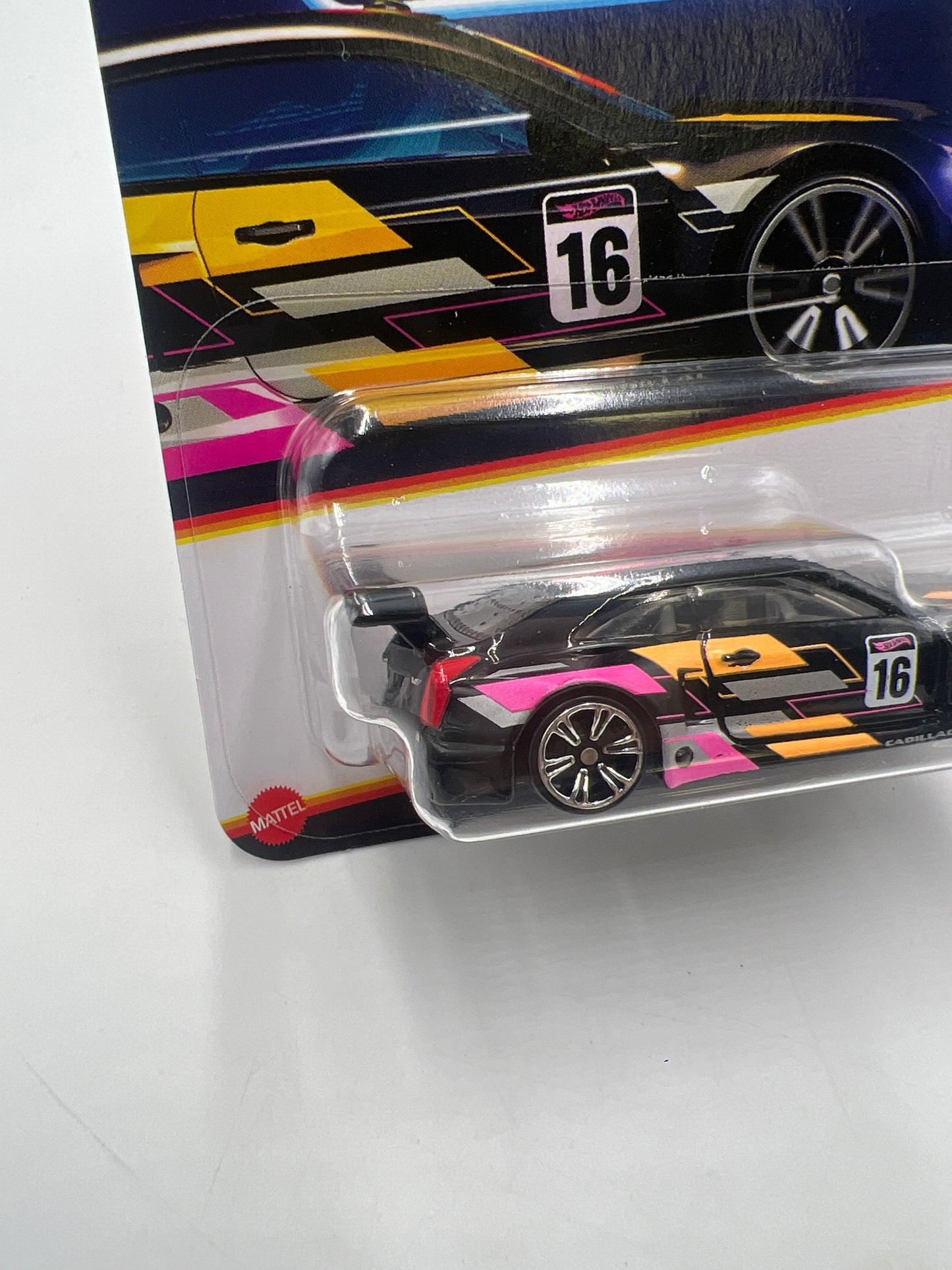 2024 Hot Wheels Neon Speeders 8/8 16 Cadillac ATS-V R 160S