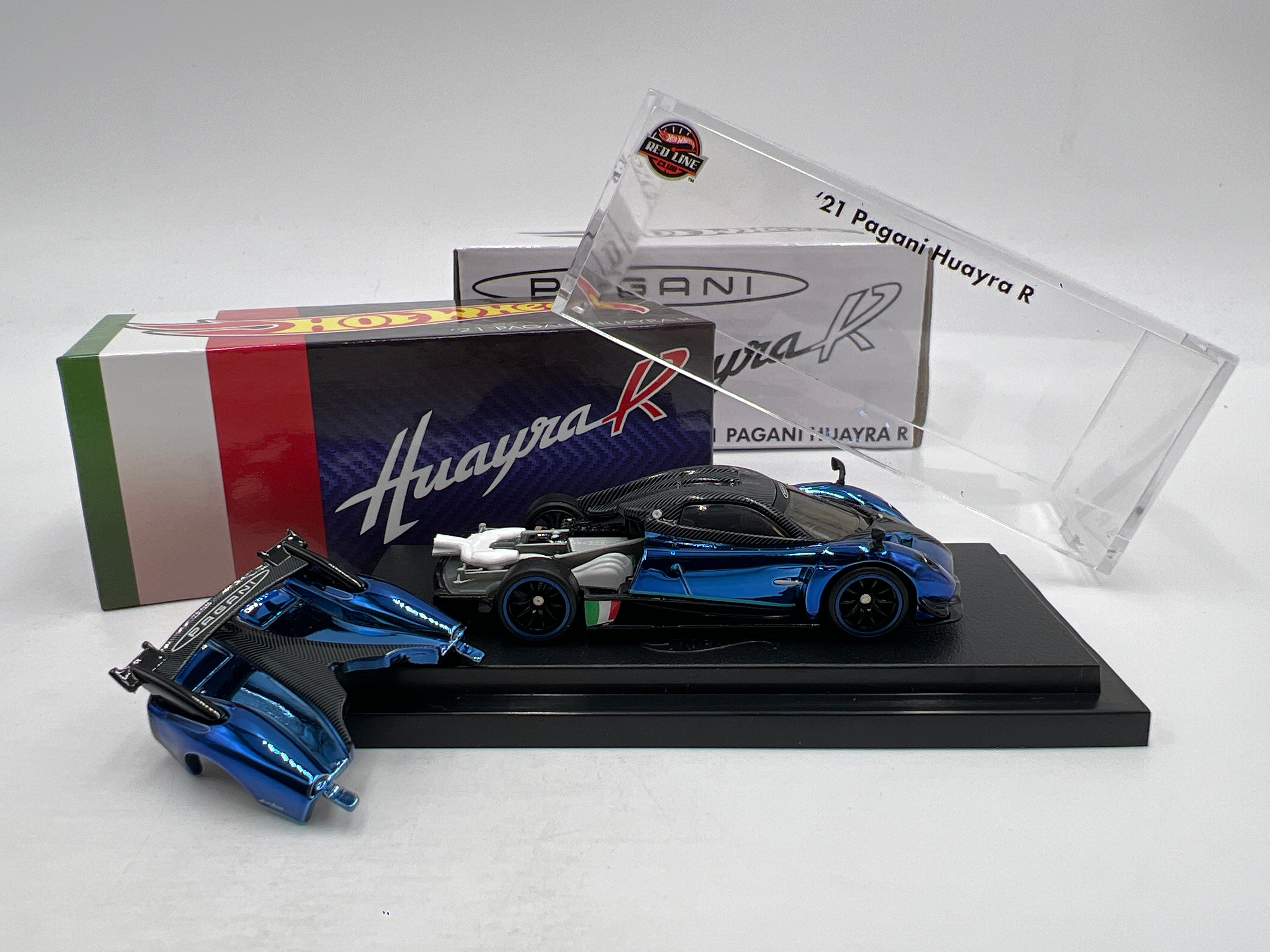 2024 Hot Wheels RLC 21 Pagani Huayra R Blue – carolinasdiecast