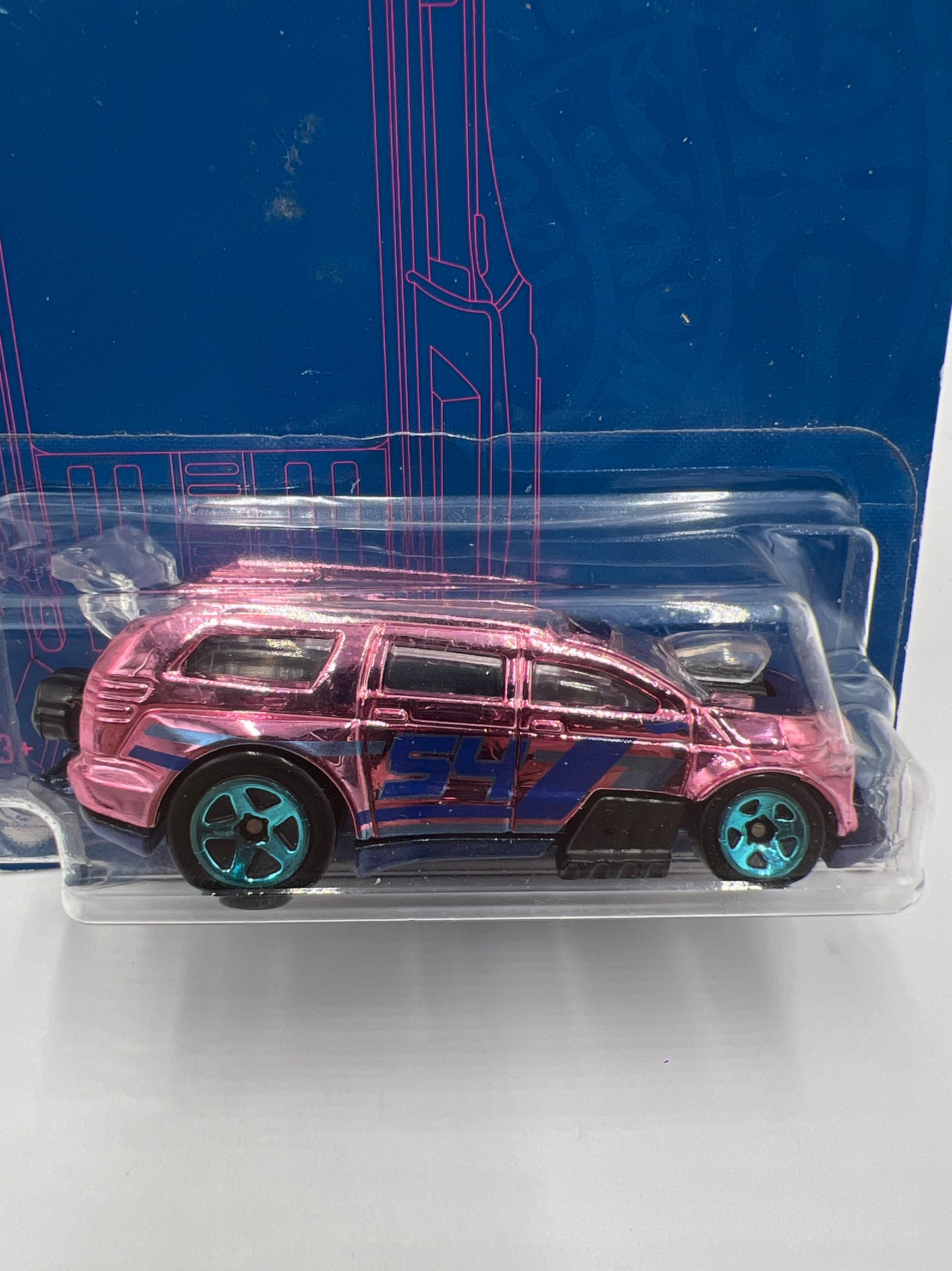 Hot Wheels 54th Anniversary #6 CHASE Nitro Tailgater Pink 161B