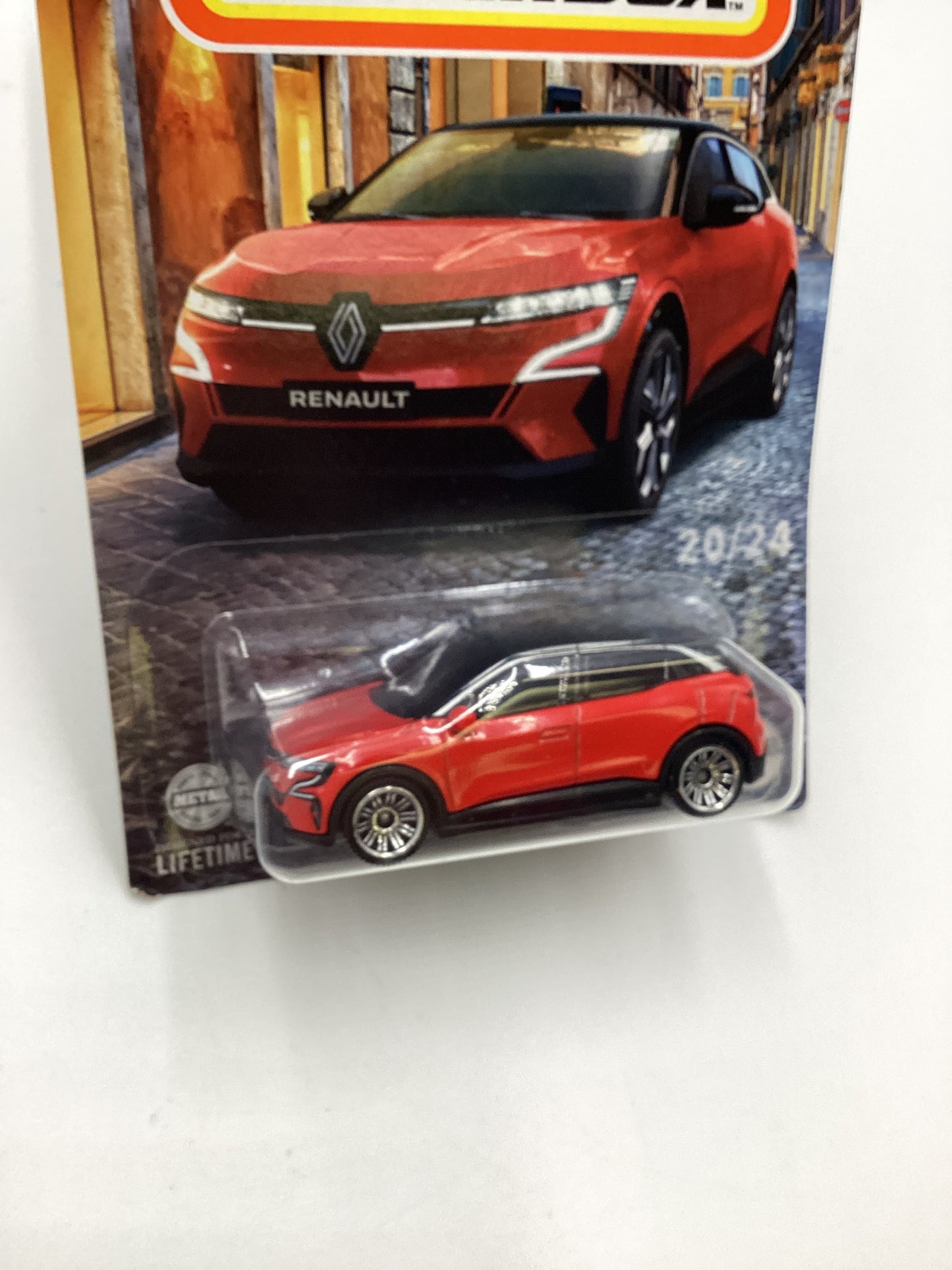 2024 Matchbox European Streets #20 2022 Renault Megane Red 165C